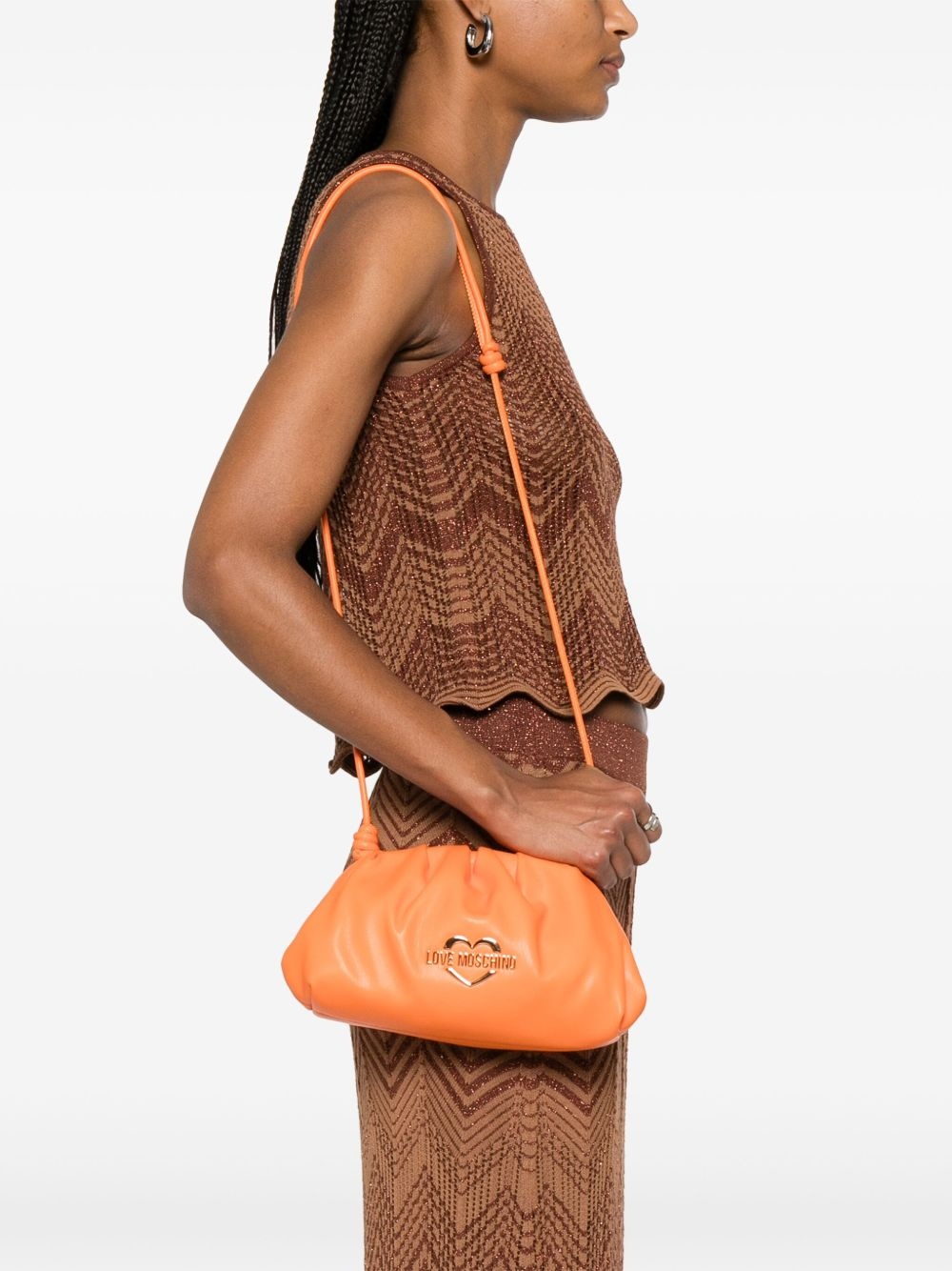 logo-lettering cross body bag - 2