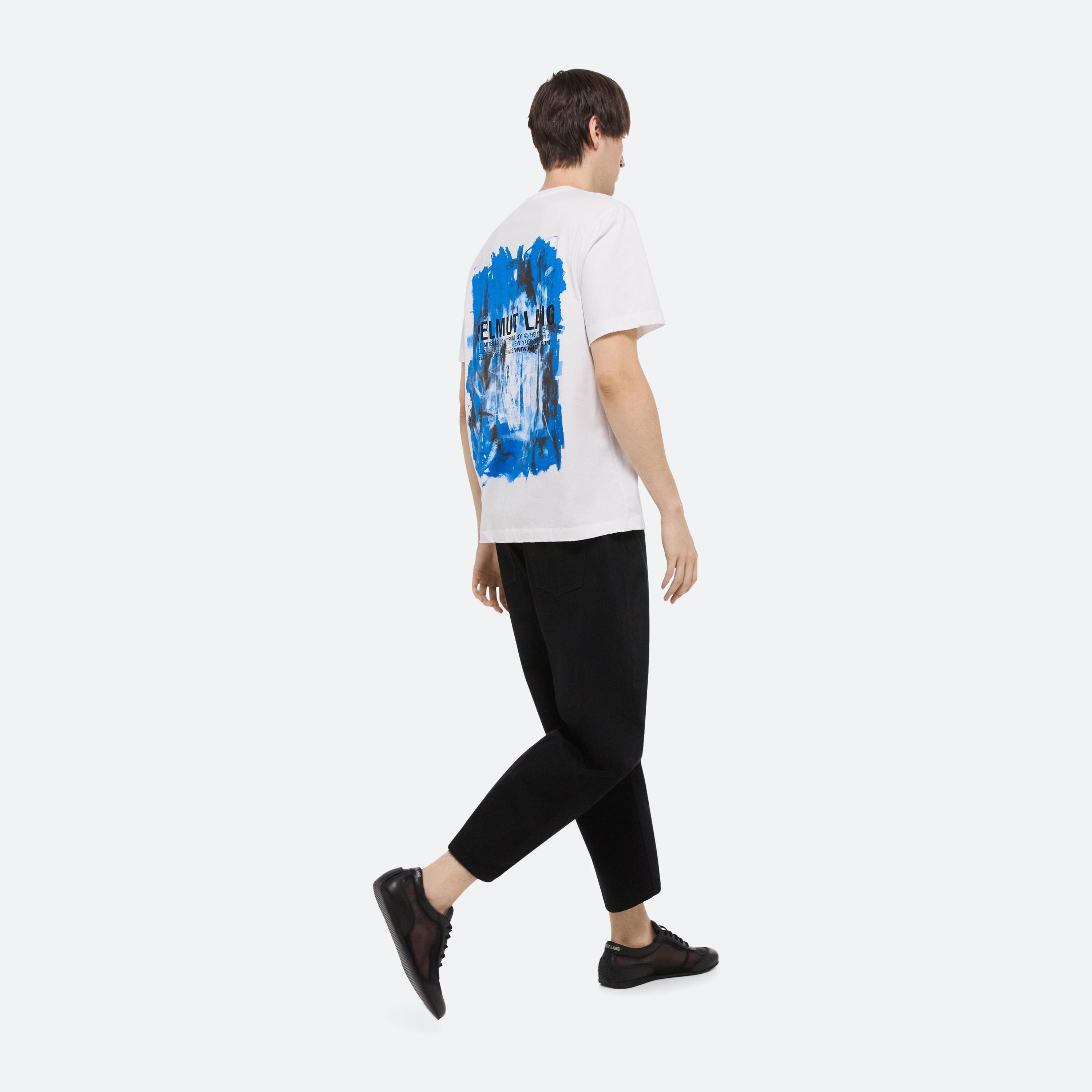 BLUE SCRIBBLE TEE - 7