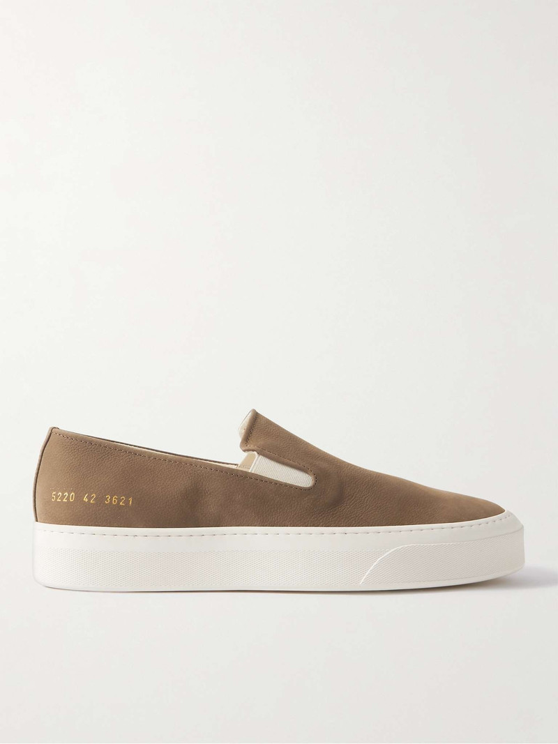 Nubuck Slip-On Sneakers 1