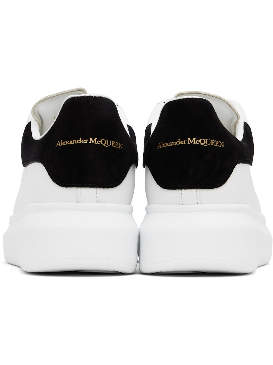 White & Black Oversized Sneakers - 2
