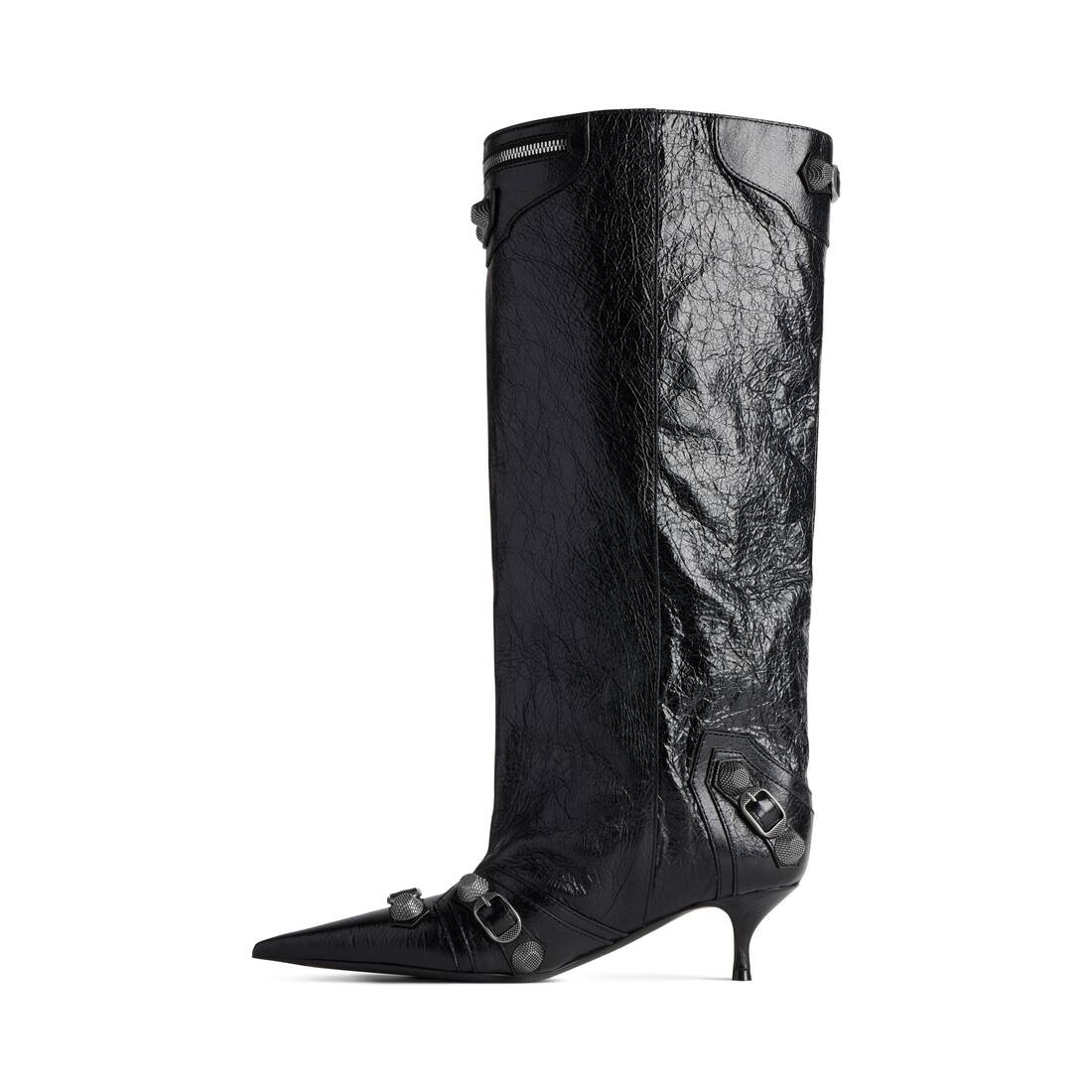 Women's Cagole Wide 50mm Boot  in Black - 4
