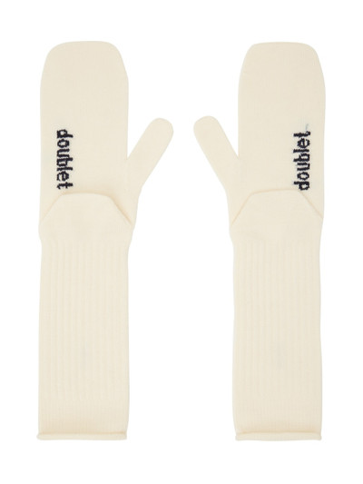 doublet Off-White 'Socks or Gloves' Mittens outlook