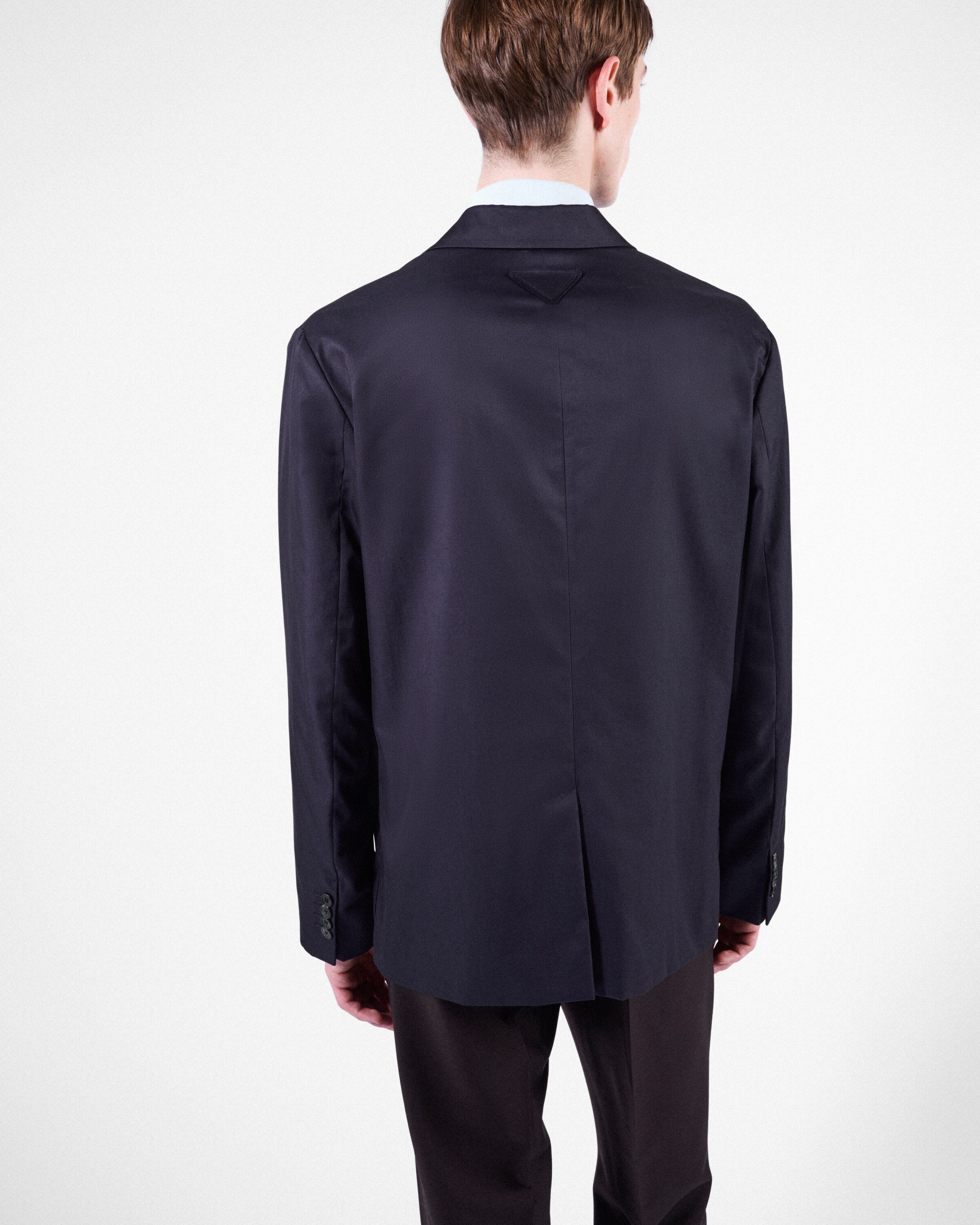 Double-breasted cotton jacket - 5