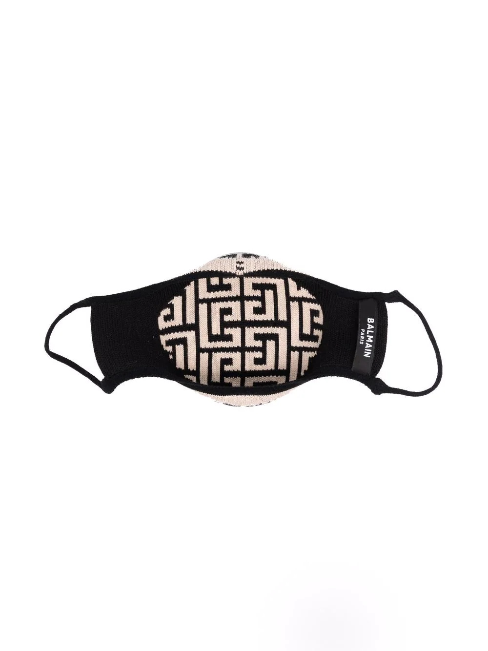 geometric-print face mask - 2