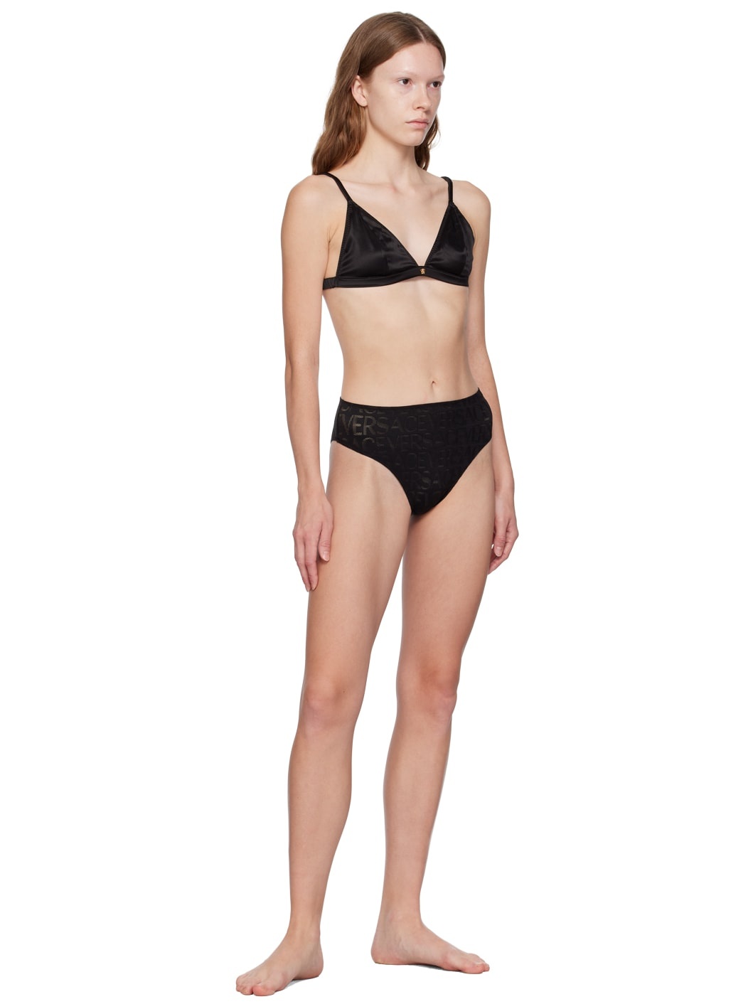 Black High-Waisted Briefs - 4