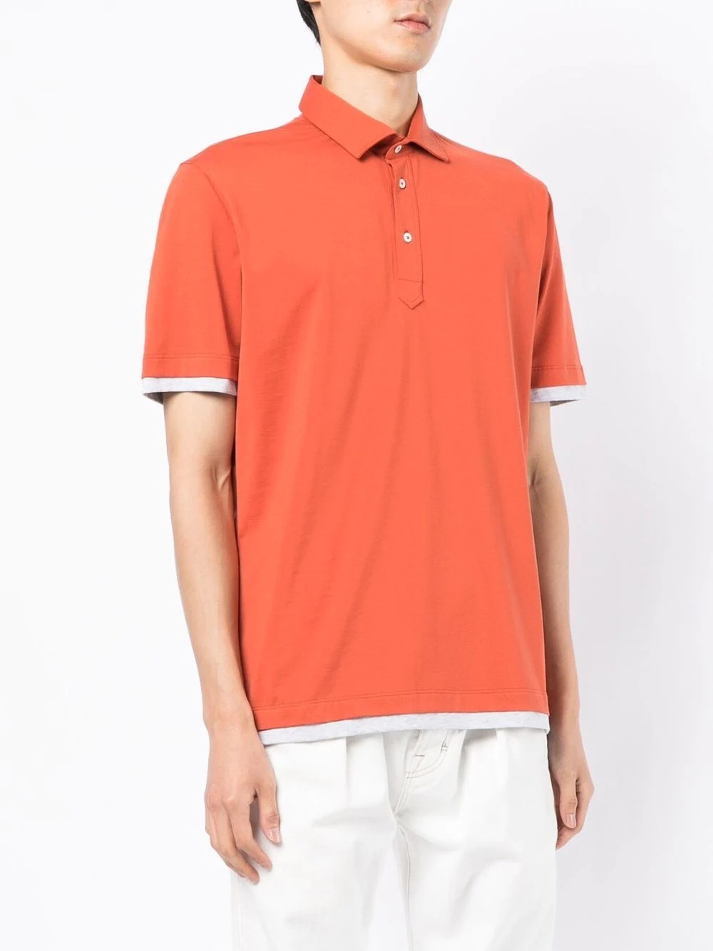 short-sleeved polo shirt - 3