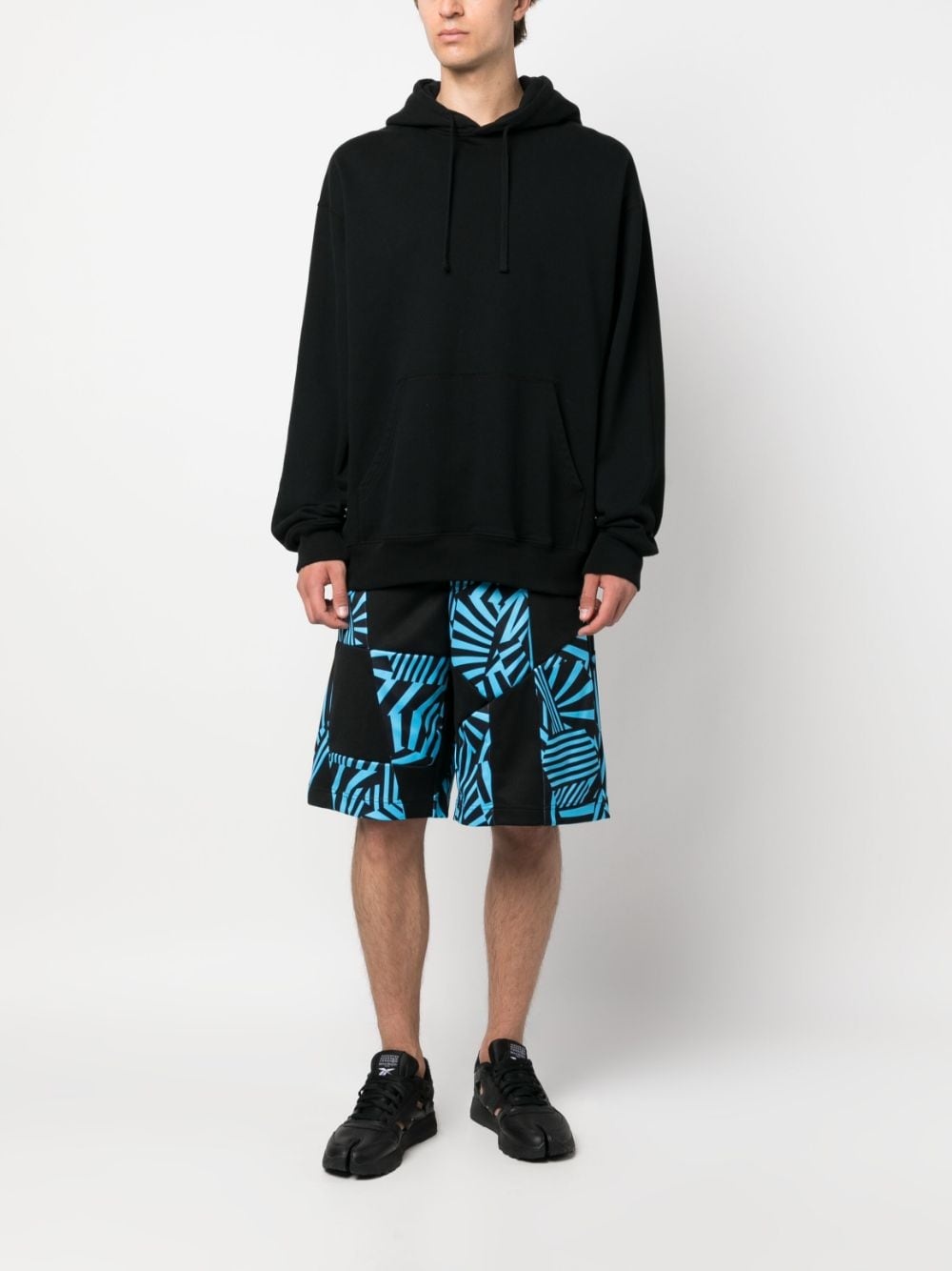 panelled-design bermuda shorts - 2