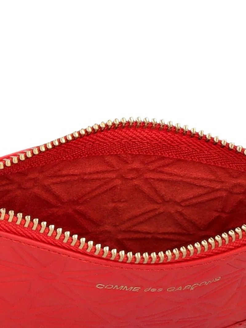 Comme Des Garçons EMBOSSED LEATHER WALLET outlook