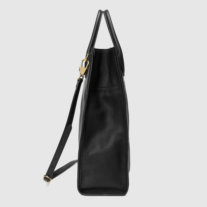 Large tote with Gucci logo 4