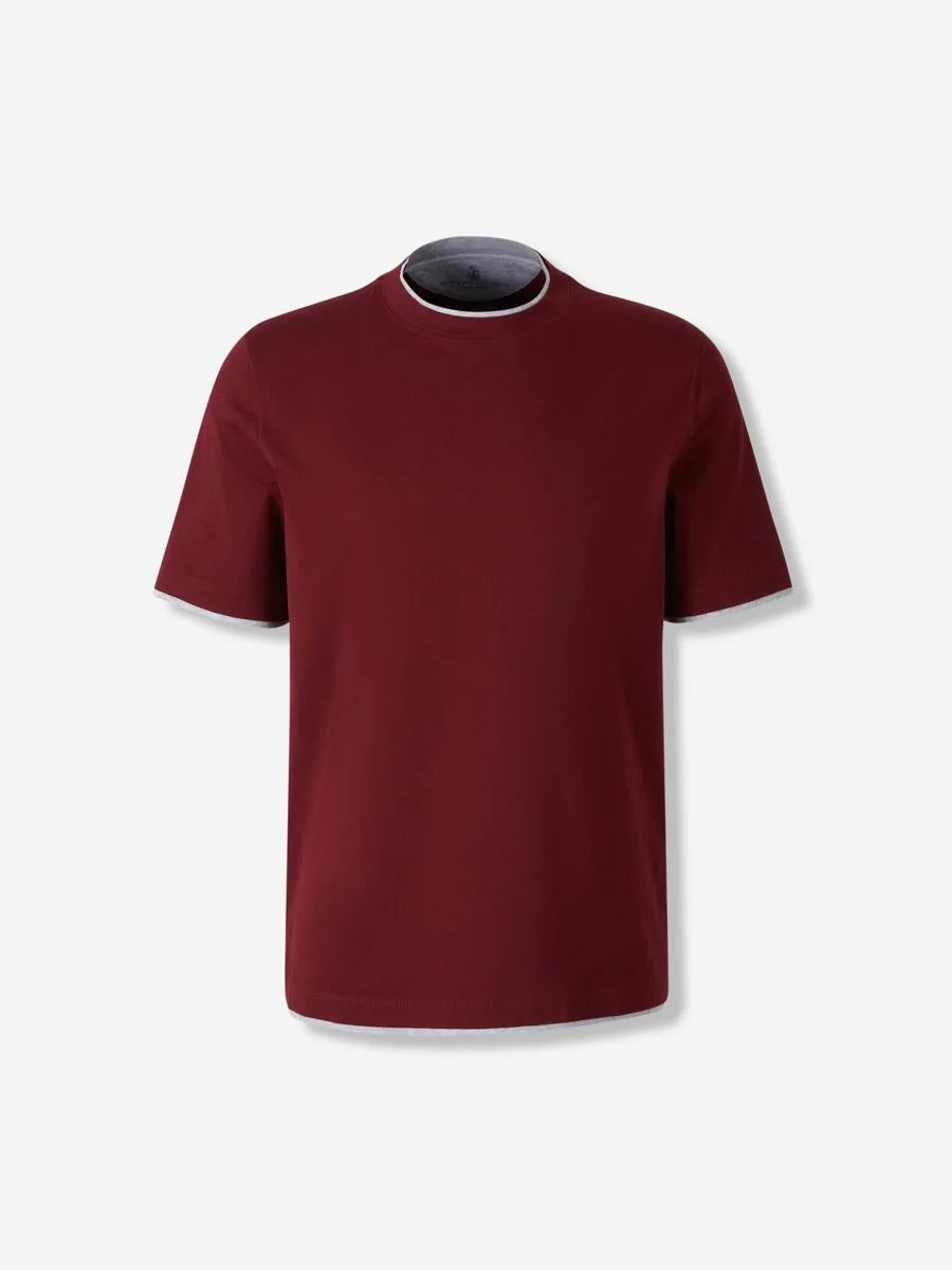 Brunello Cucinelli Short Sleeve T-Shirt - 1