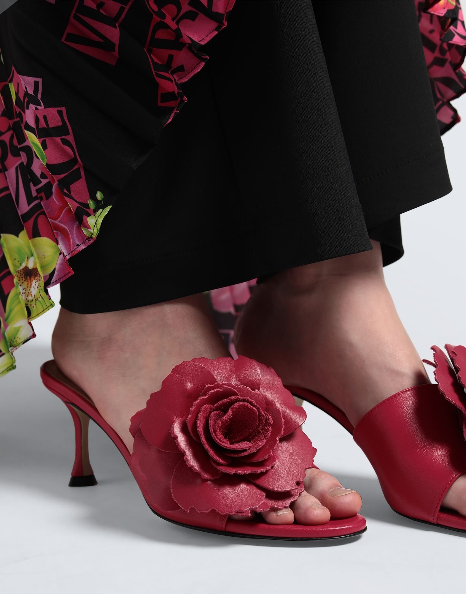 Fuchsia Women's Sandals - 4