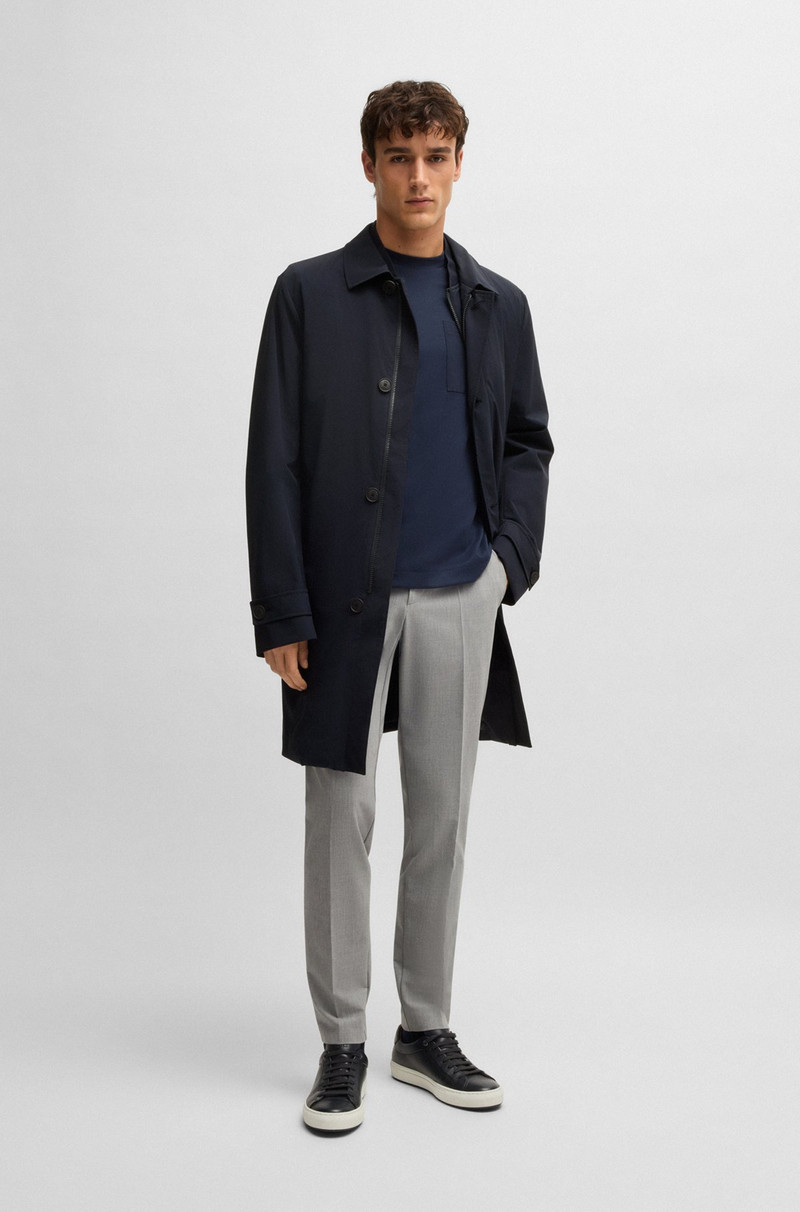 BOSS TRAVEL-FRIENDLY STRETCH-SOFTSHELL COAT WITH DETACHABLE INNER GILET outlook