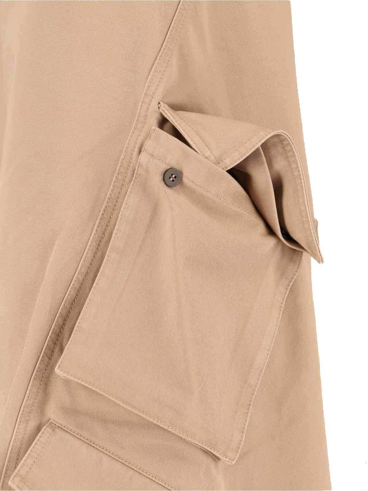 ROUNDED CARGO PANTS - 4