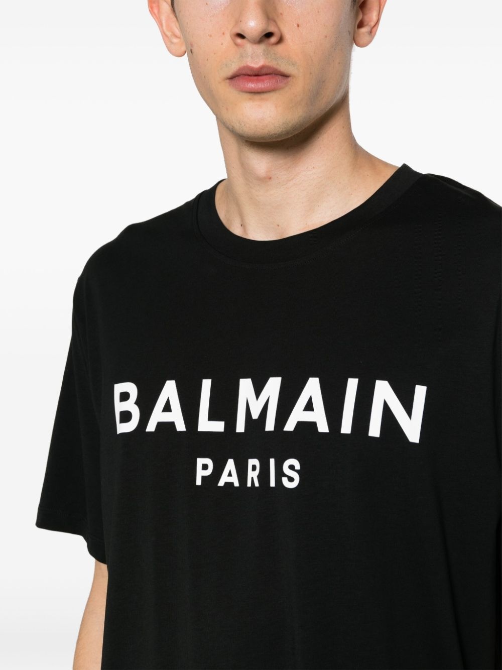 logo-print cotton T-shirt - 5