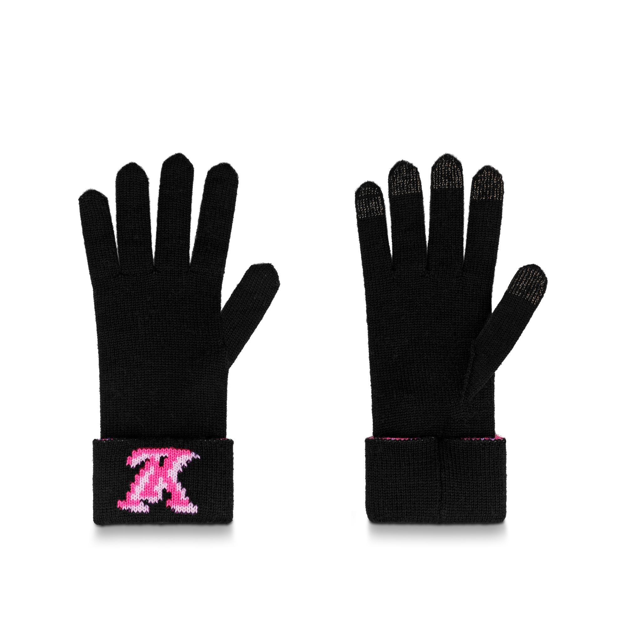 3D Monogram Gloves - 2