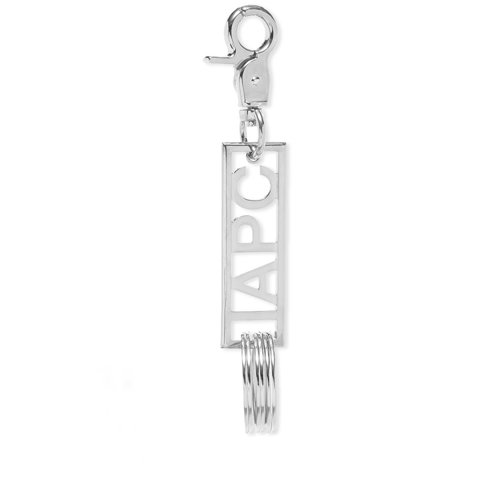 A.P.C. Logo Keyring - 1