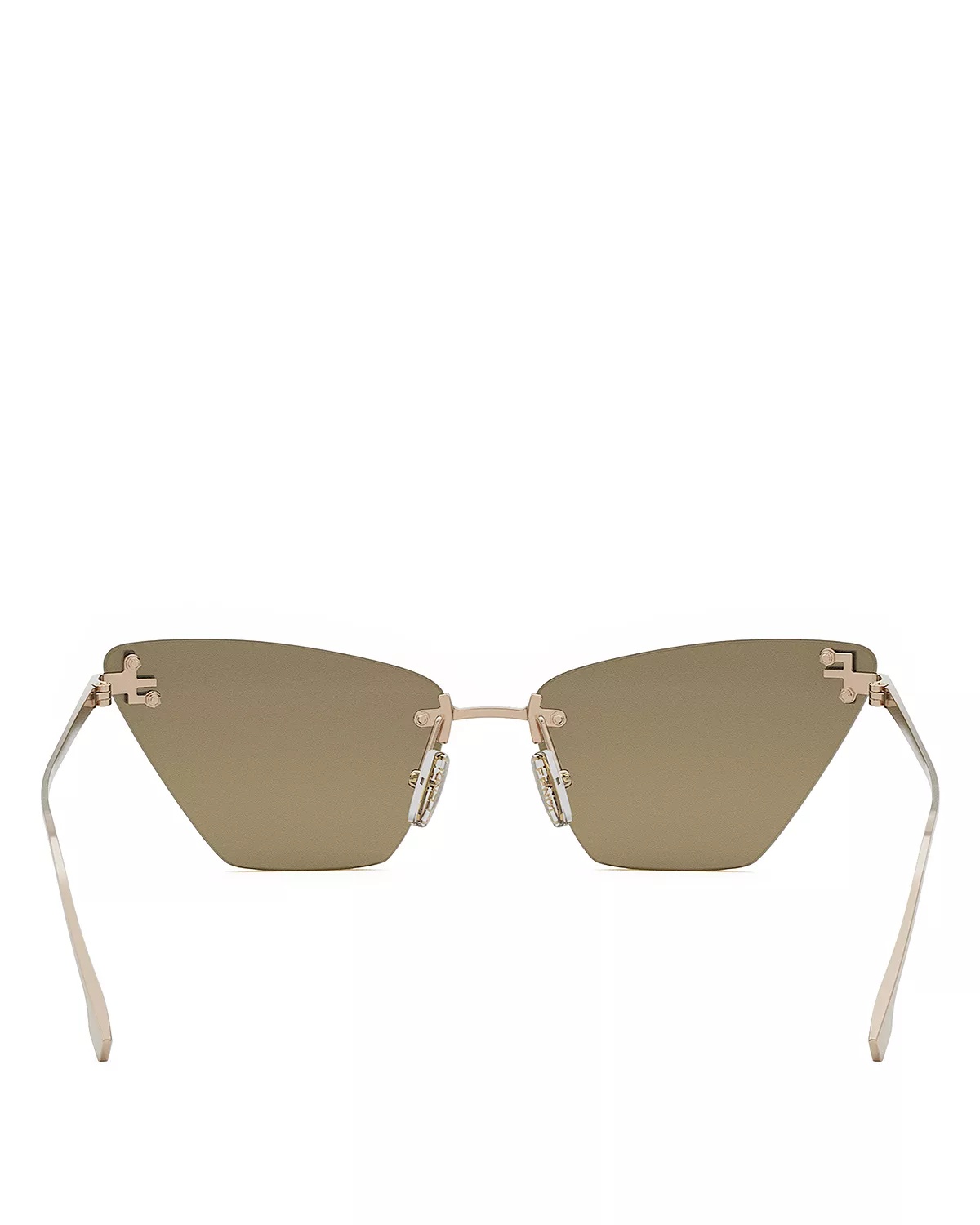 Metal First Crystal Cat Eye Sunglasses, 57mm - 7