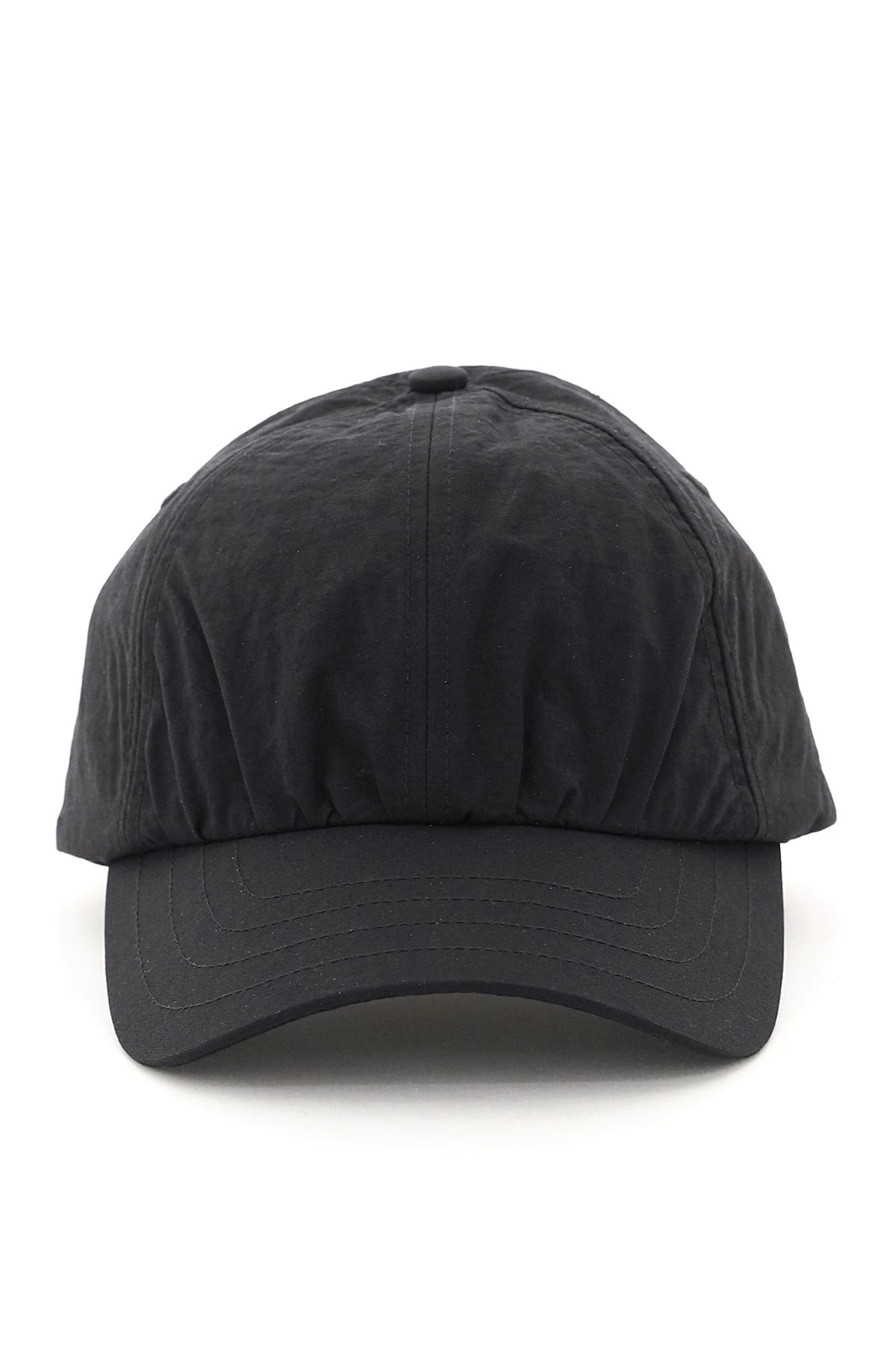 CRINKLE NYLON BASEBALL CAP - 1