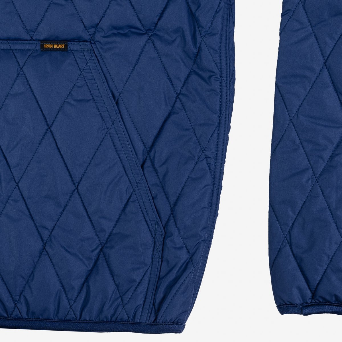 IHJ-100-BLU Quilted Light Parka - Blue - 13