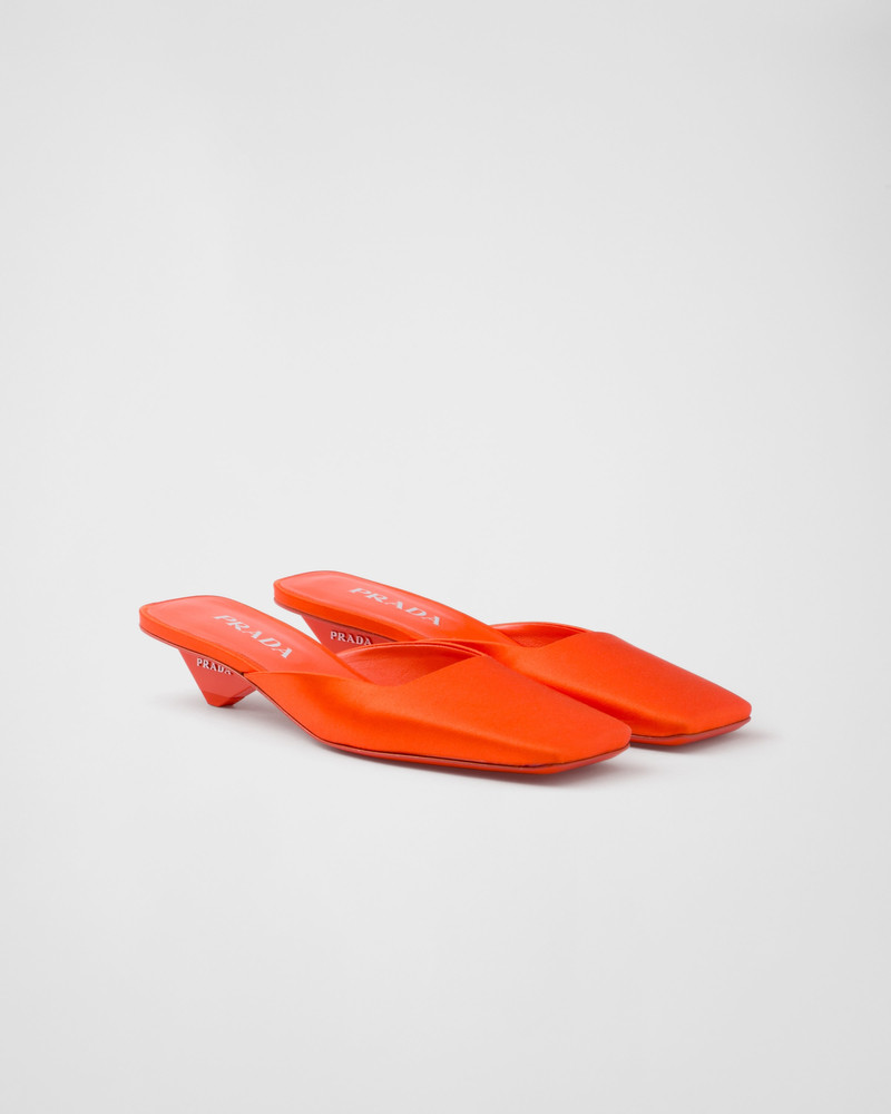Satin mules - 1