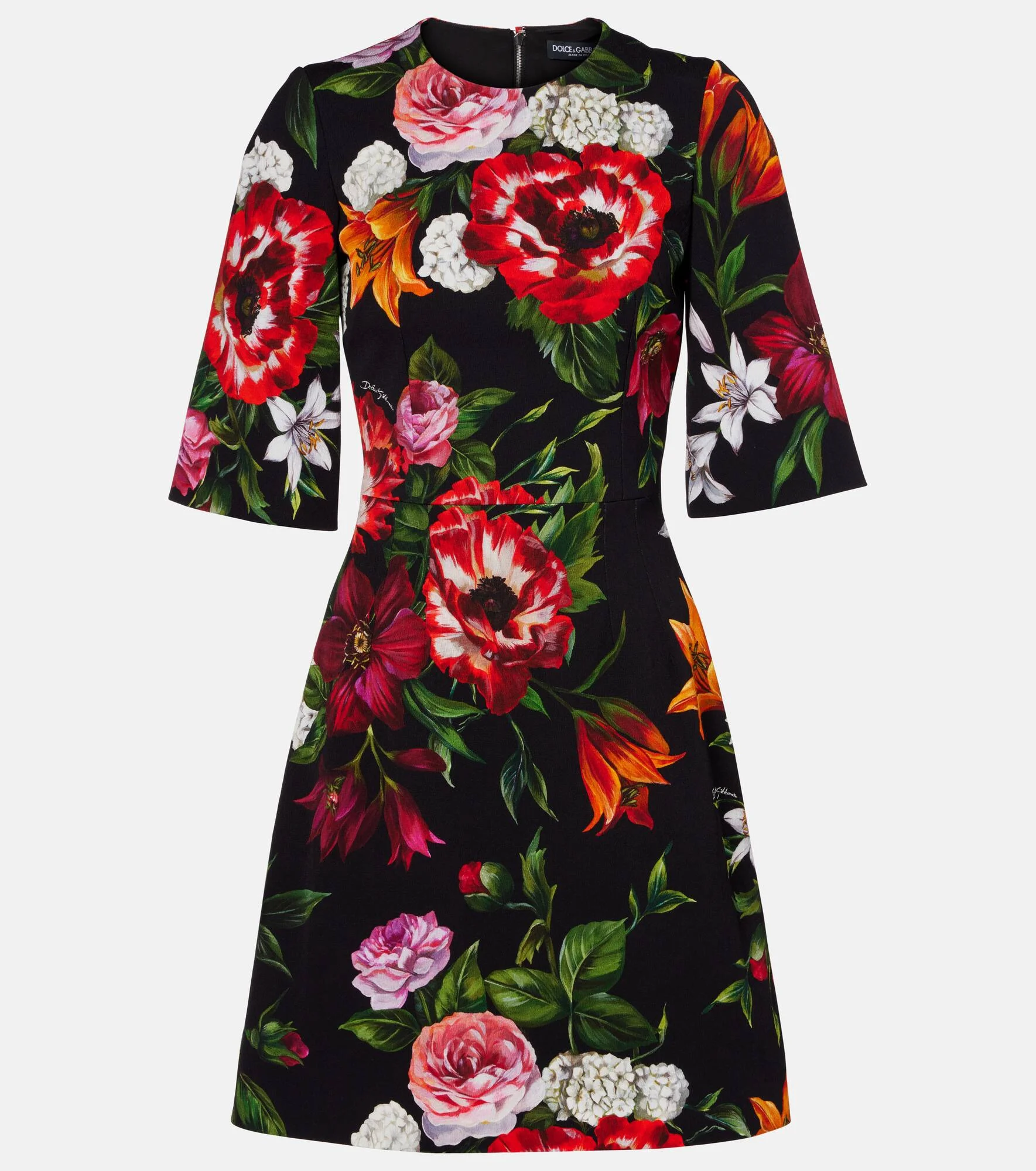 Floral minidress - 1