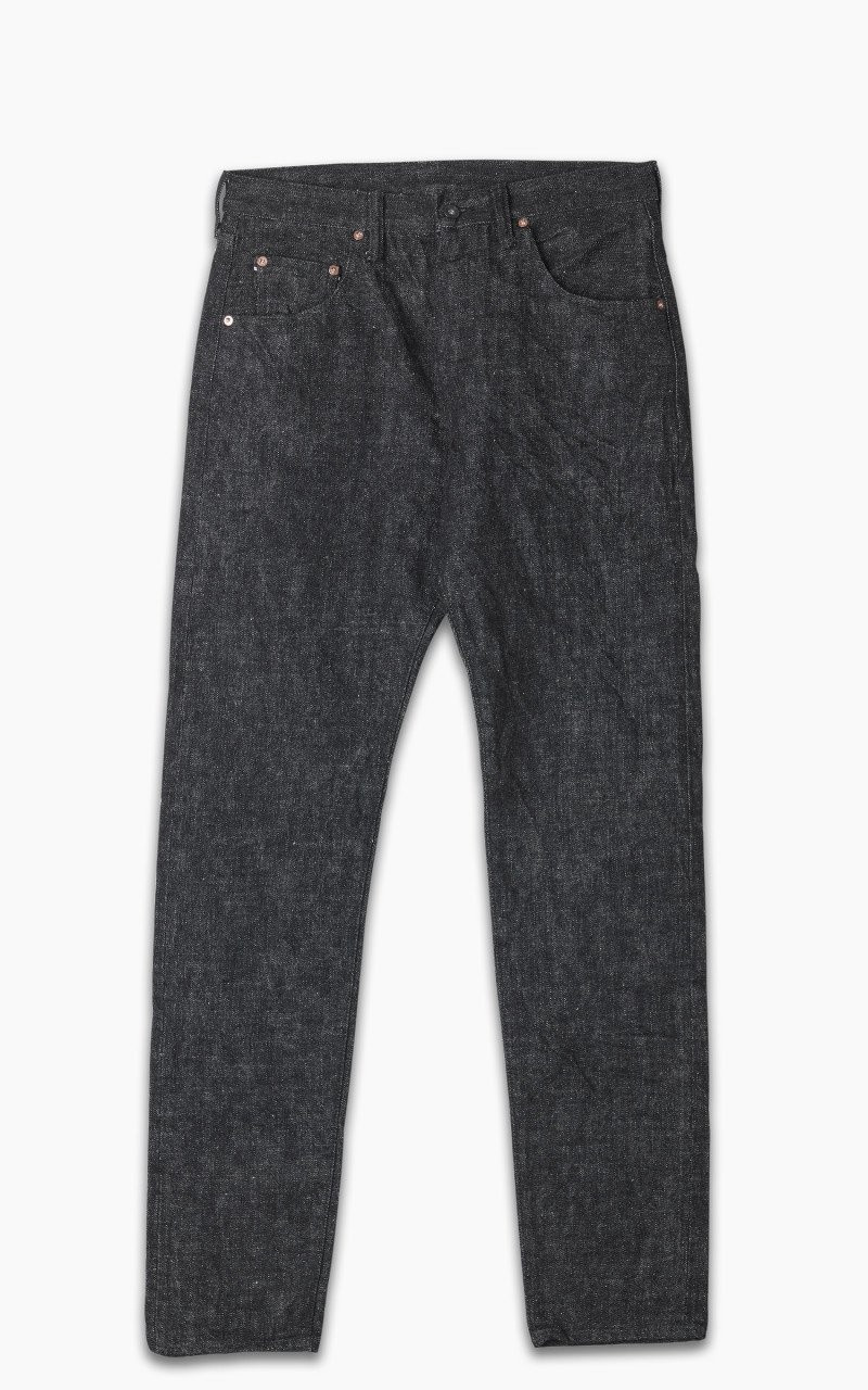S211BK “KOKU-BENKEI” SLUBBY DENIM BLACK 17OZ - 1