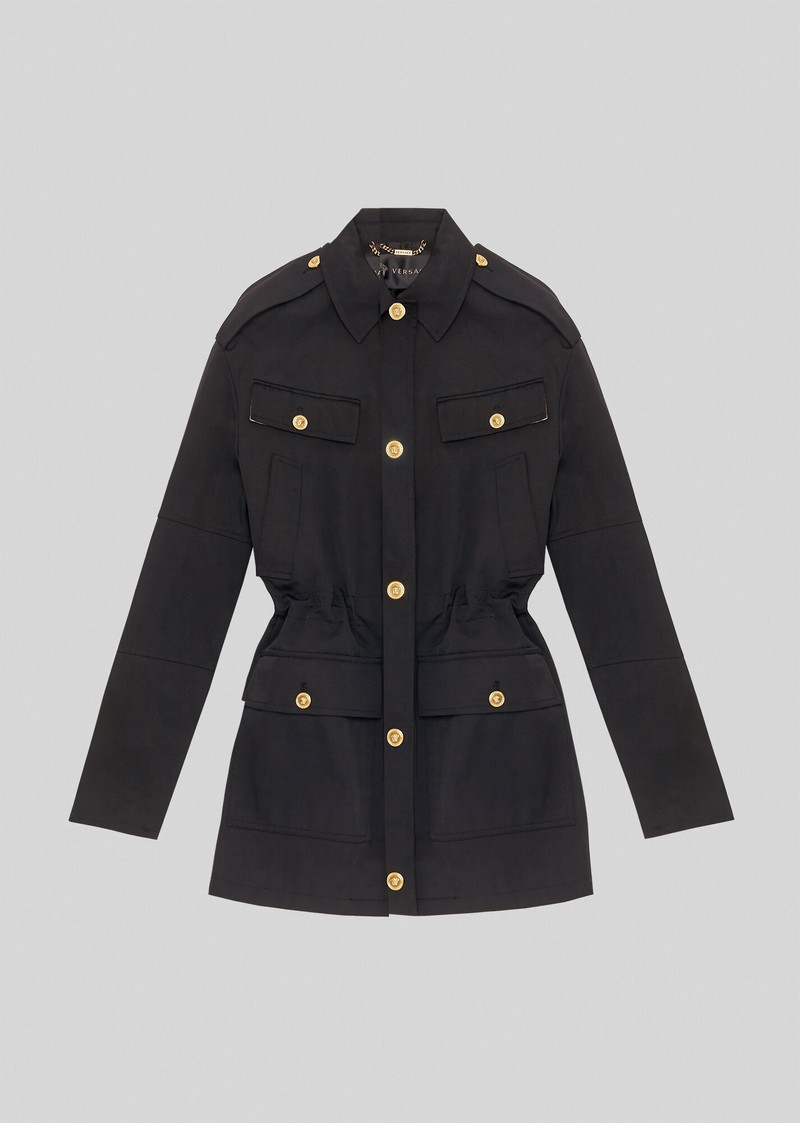 Barocco Acanthus Print Parka 1