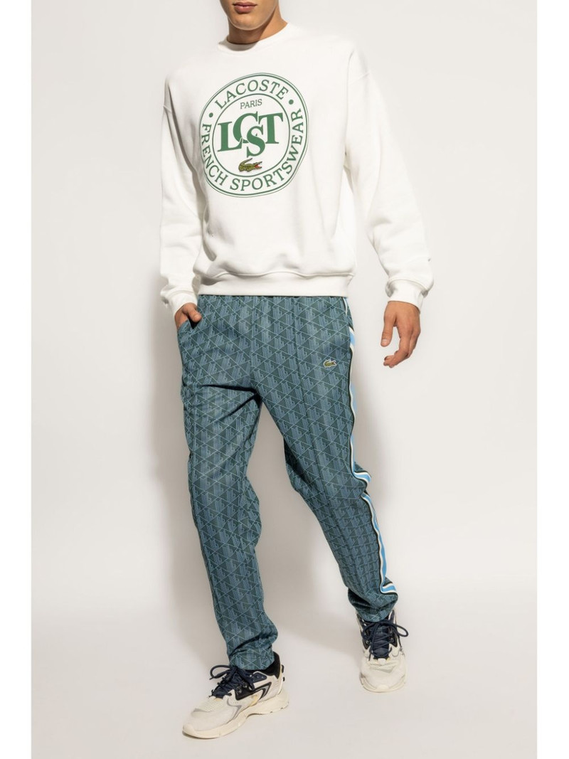 LACOSTE logo-print sweatshirt outlook