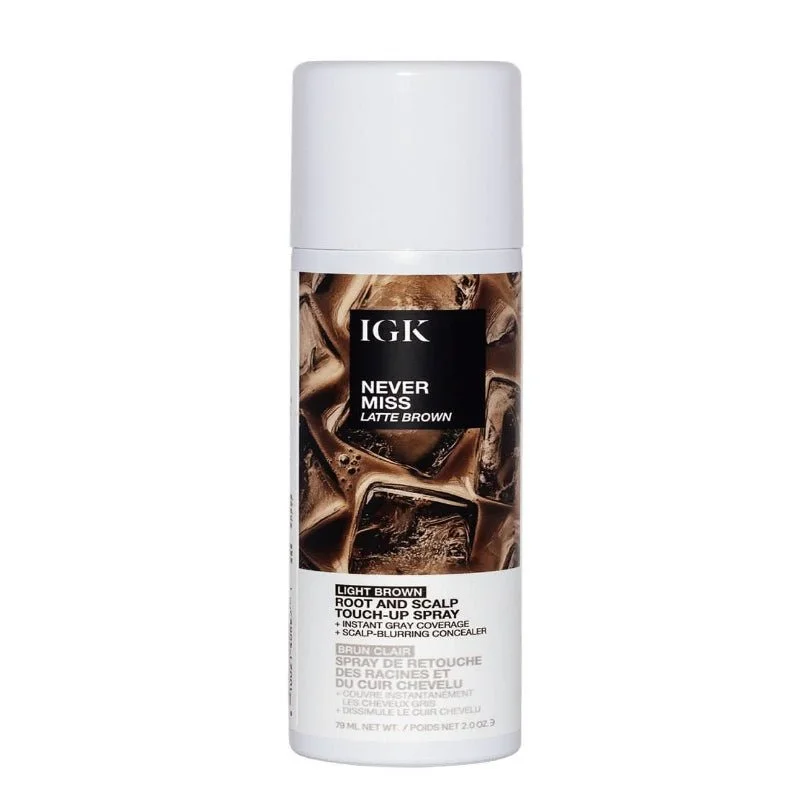 Never Miss Root and Scalp Touch-Up Spray - Light Brown - 1