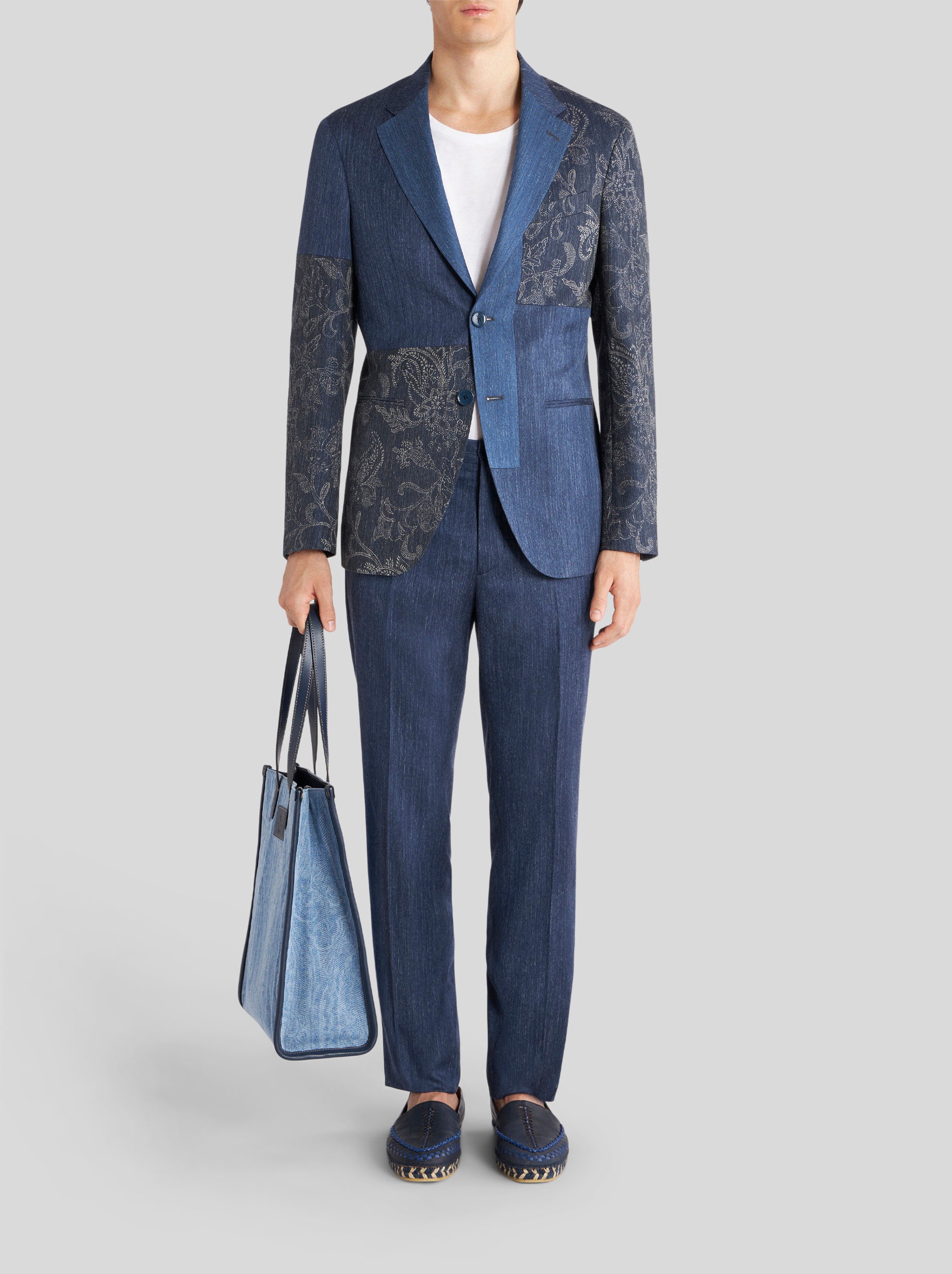 WOOL AND SILK TROUSERS - 4
