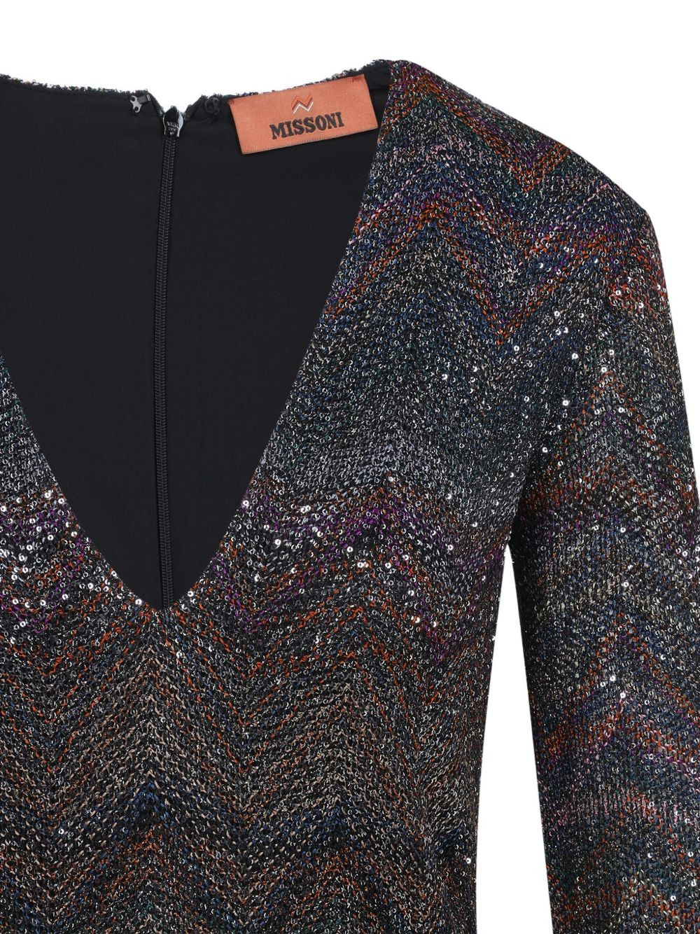 Missoni Women V-Necked Short Dress - 2