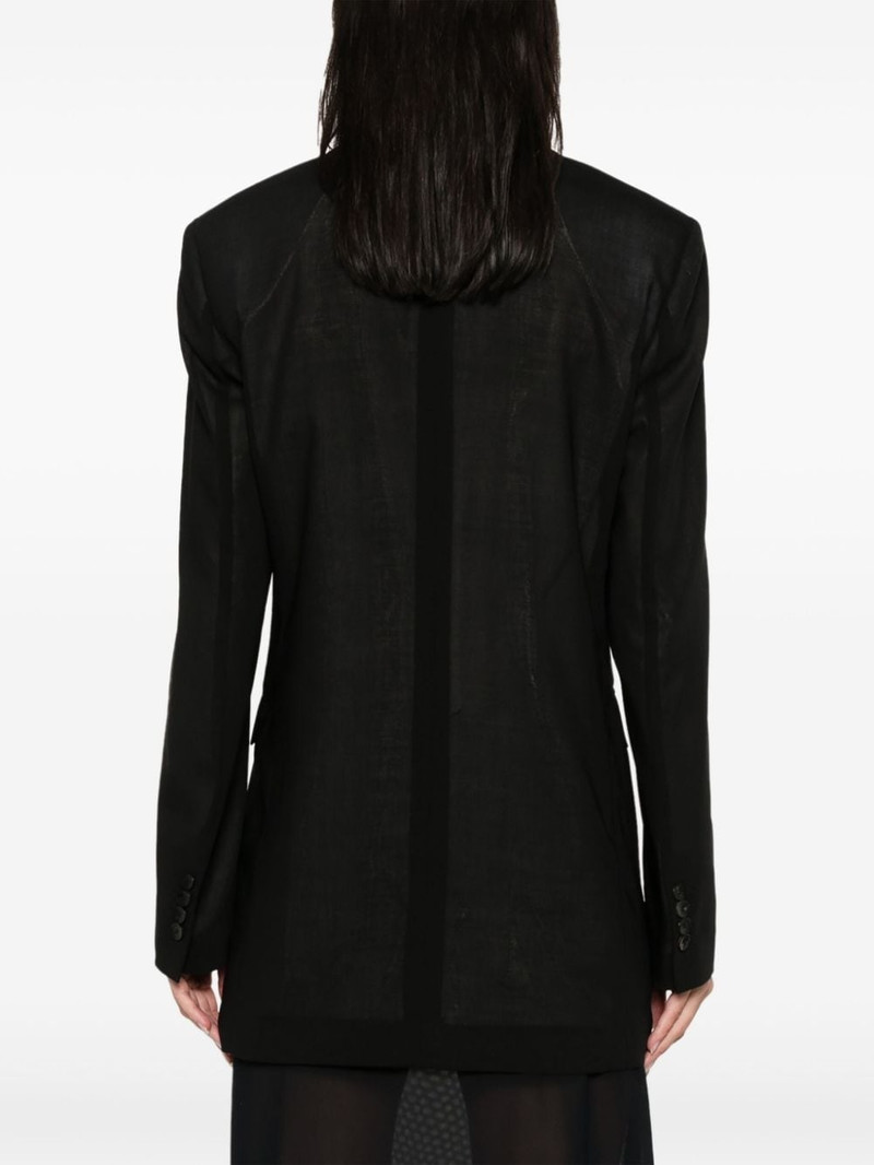wool single-breasted blazer 4