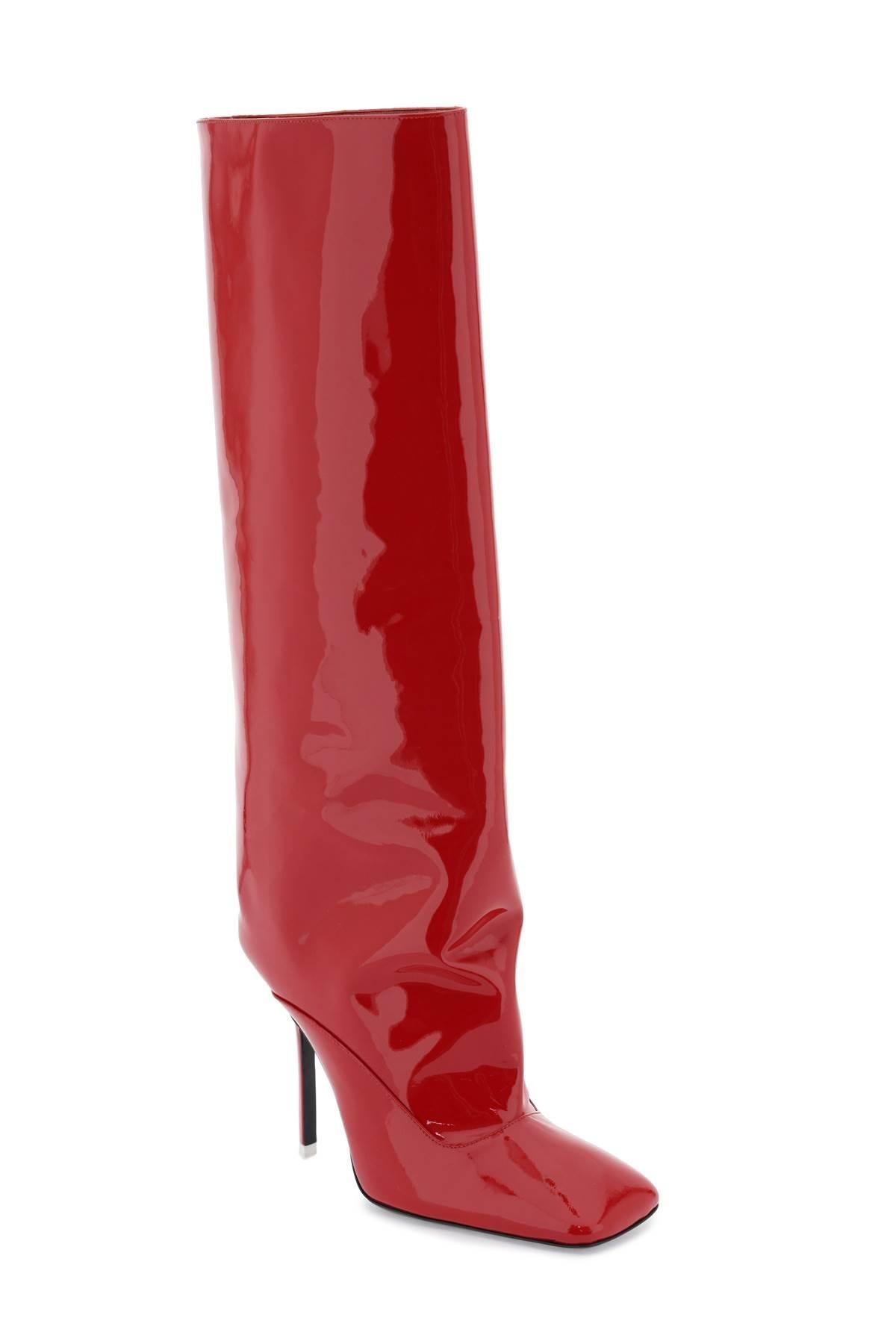 THE ATTICO SIENNA TUBE BOOTS - 4