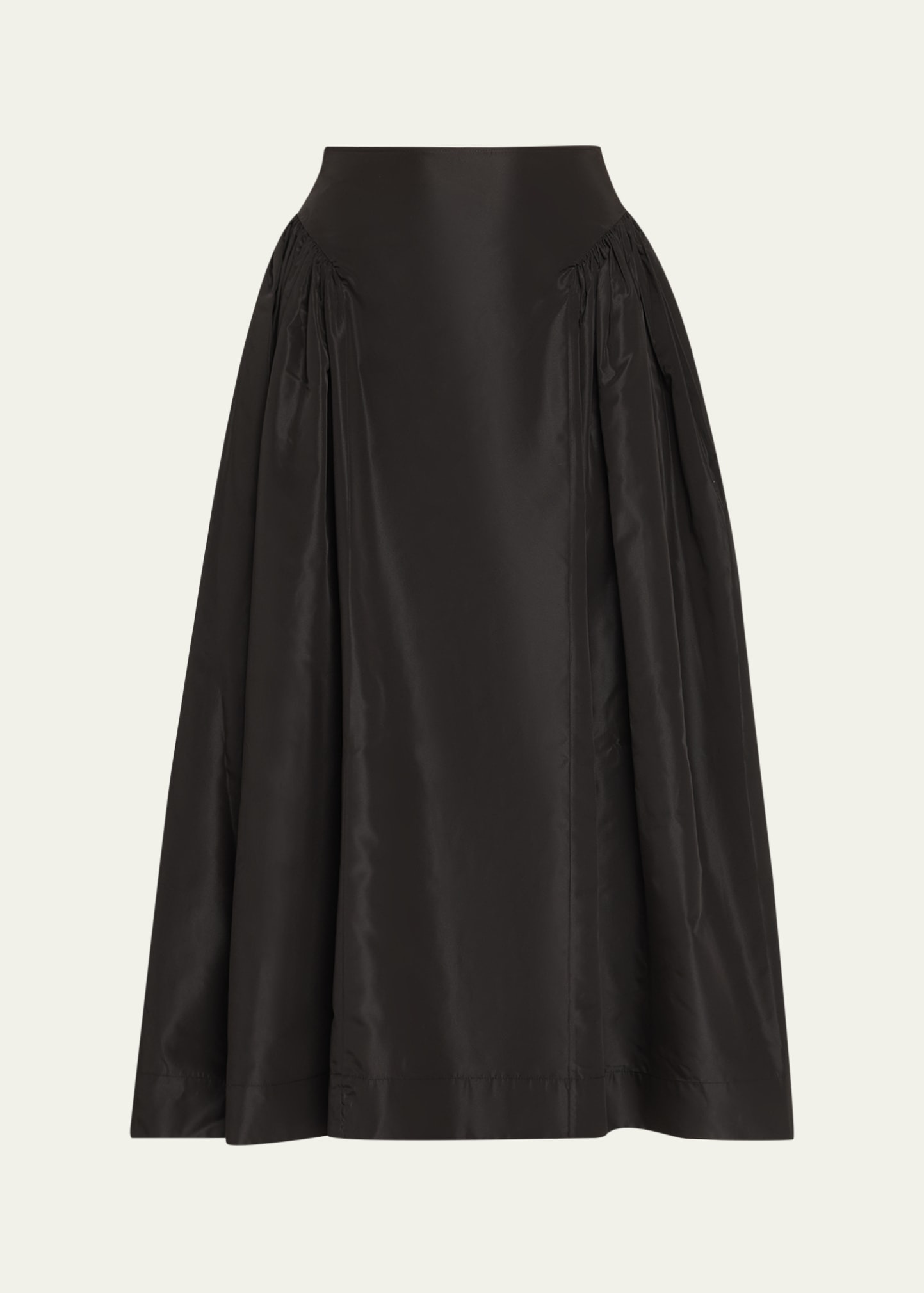 Hip Detail Bind Midi Skirt - 1