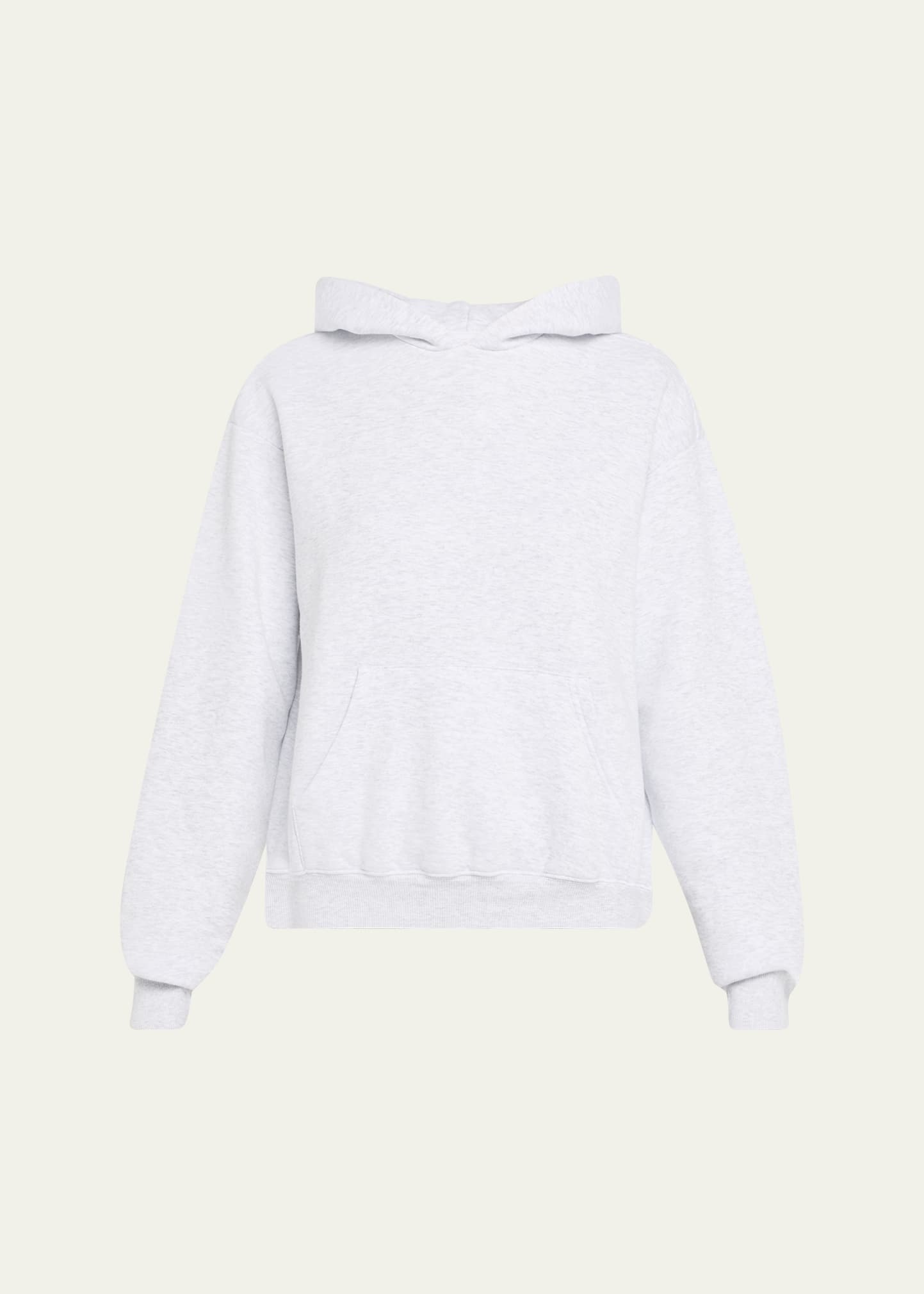 Cotton Fleece Hooded Pullover - 1