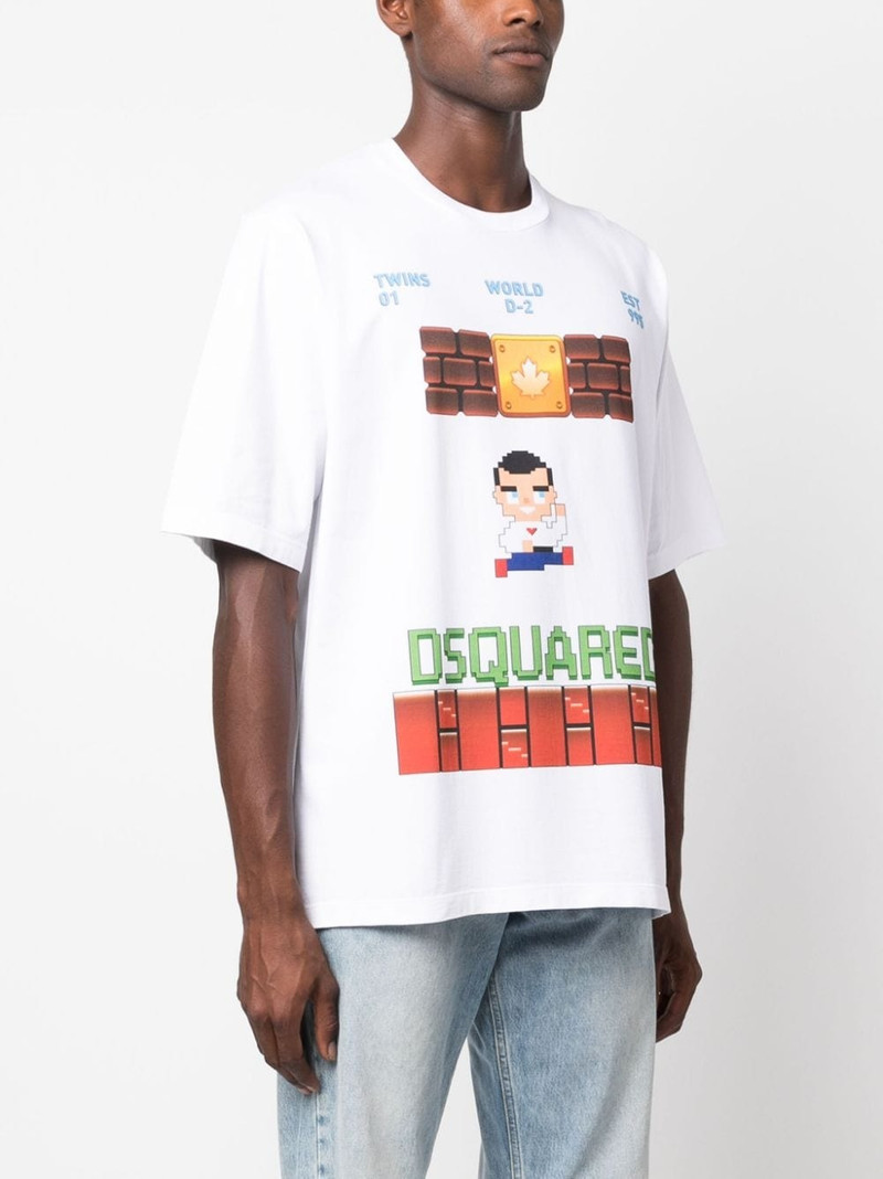 logo-print cotton T-shirt 3