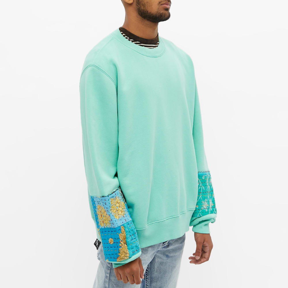 AMIRI Quilted Art Patch Crew - 5