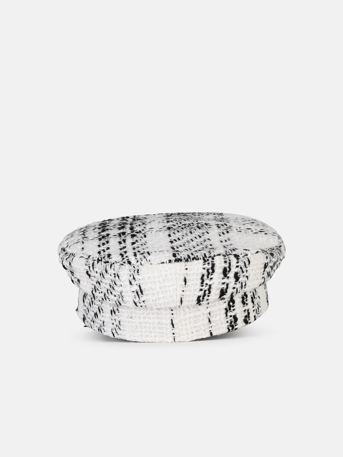 'BAKER BOY' TWO-TONE COTTON HAT - 3