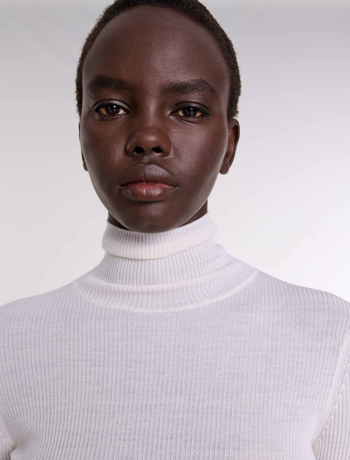 Wool and silk jumper - 6