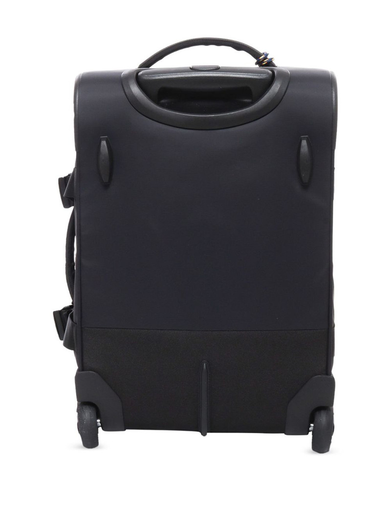 K-WAY small Blossac wheeled strap-detail cabin suitcase outlook