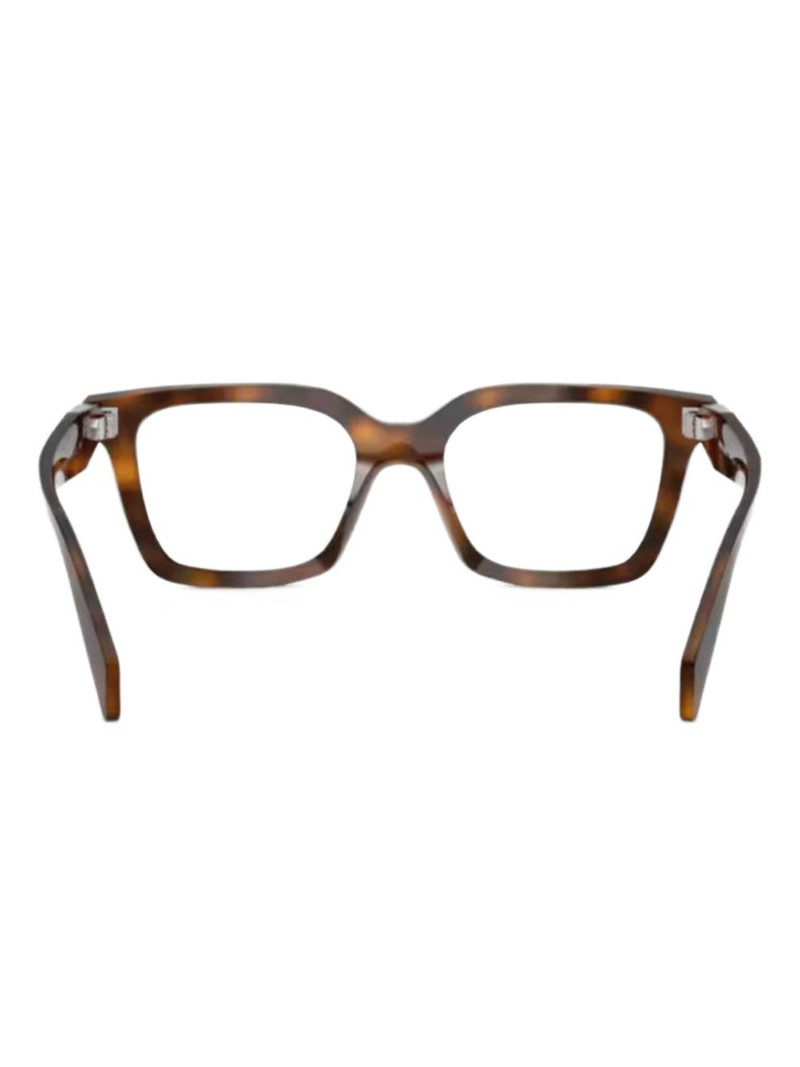 geometric-frame glasses 1