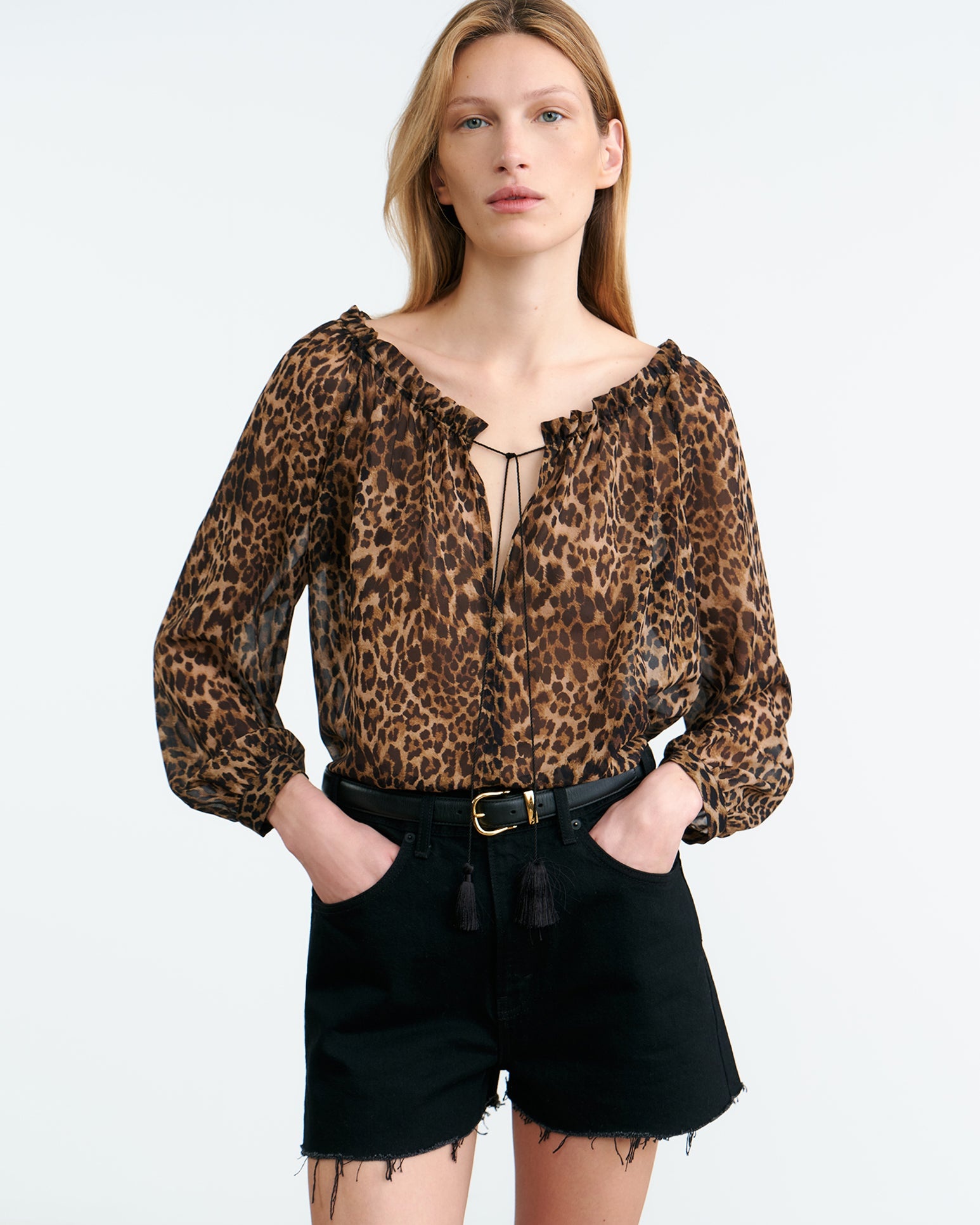 CARLEY SILK BLOUSE - 2
