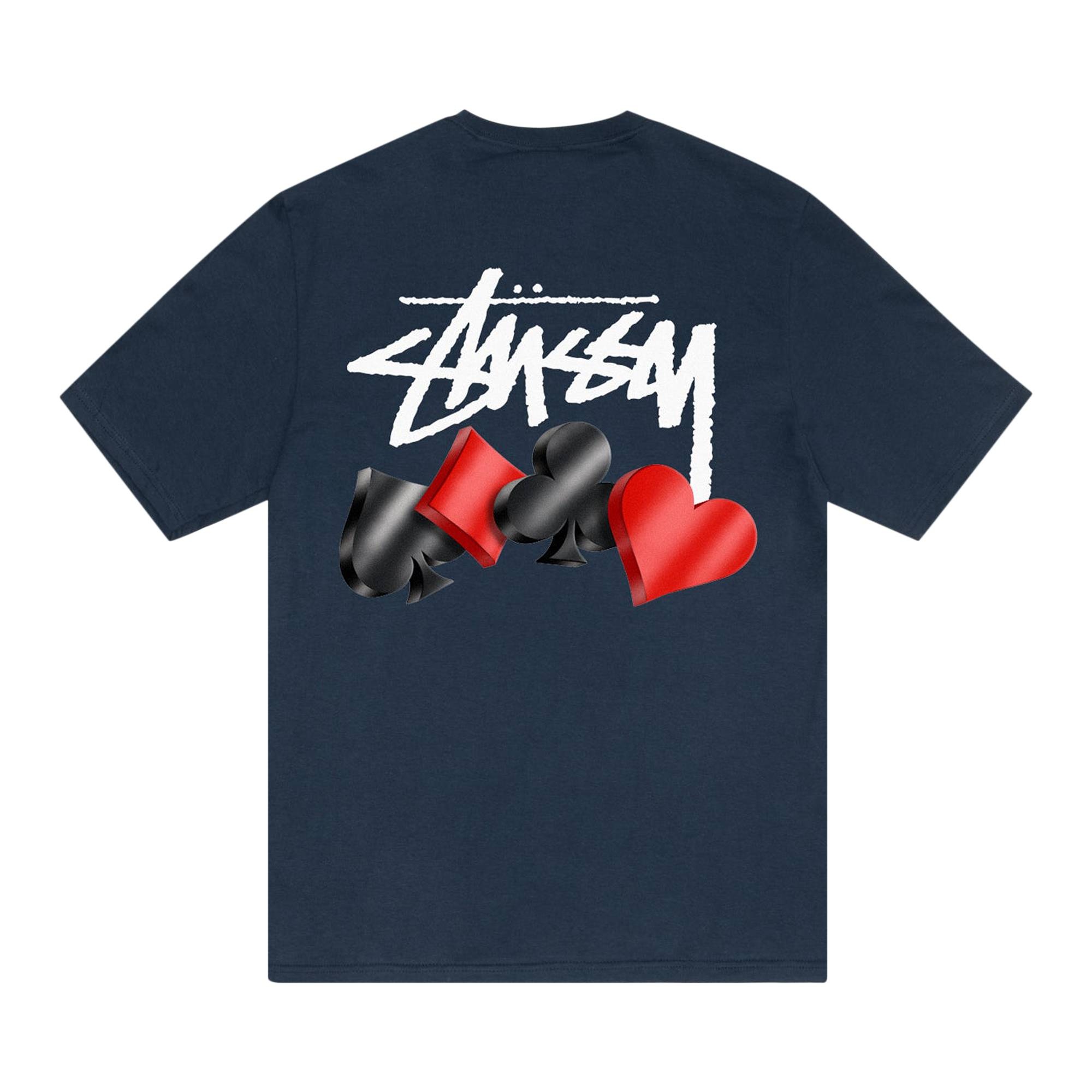 Stussy Suits Tee 'Navy' - 2