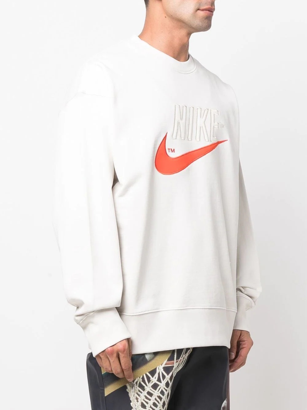 Swoosh cotton sweatshirt - 3
