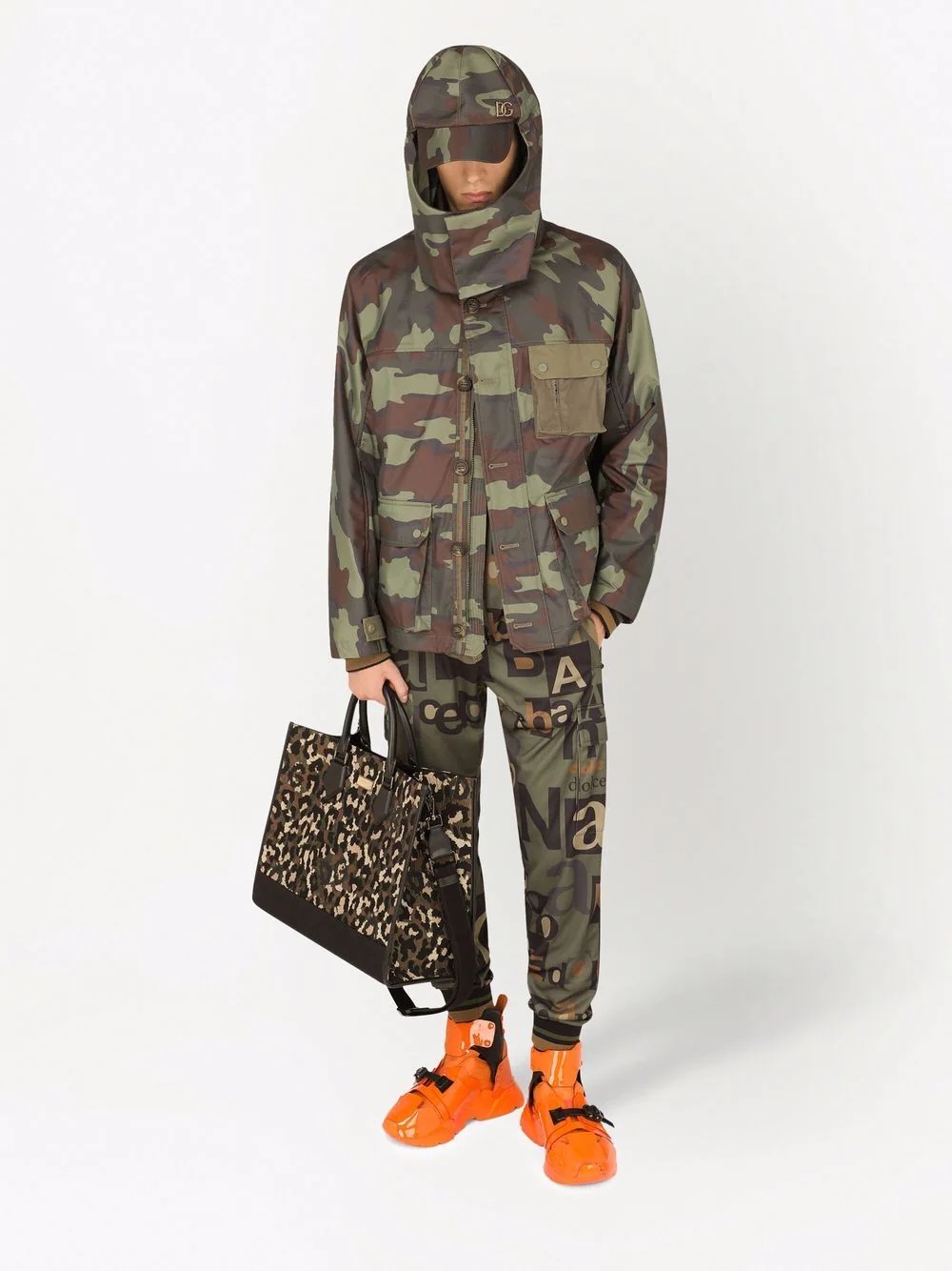 camouflage-print rain jacket - 2