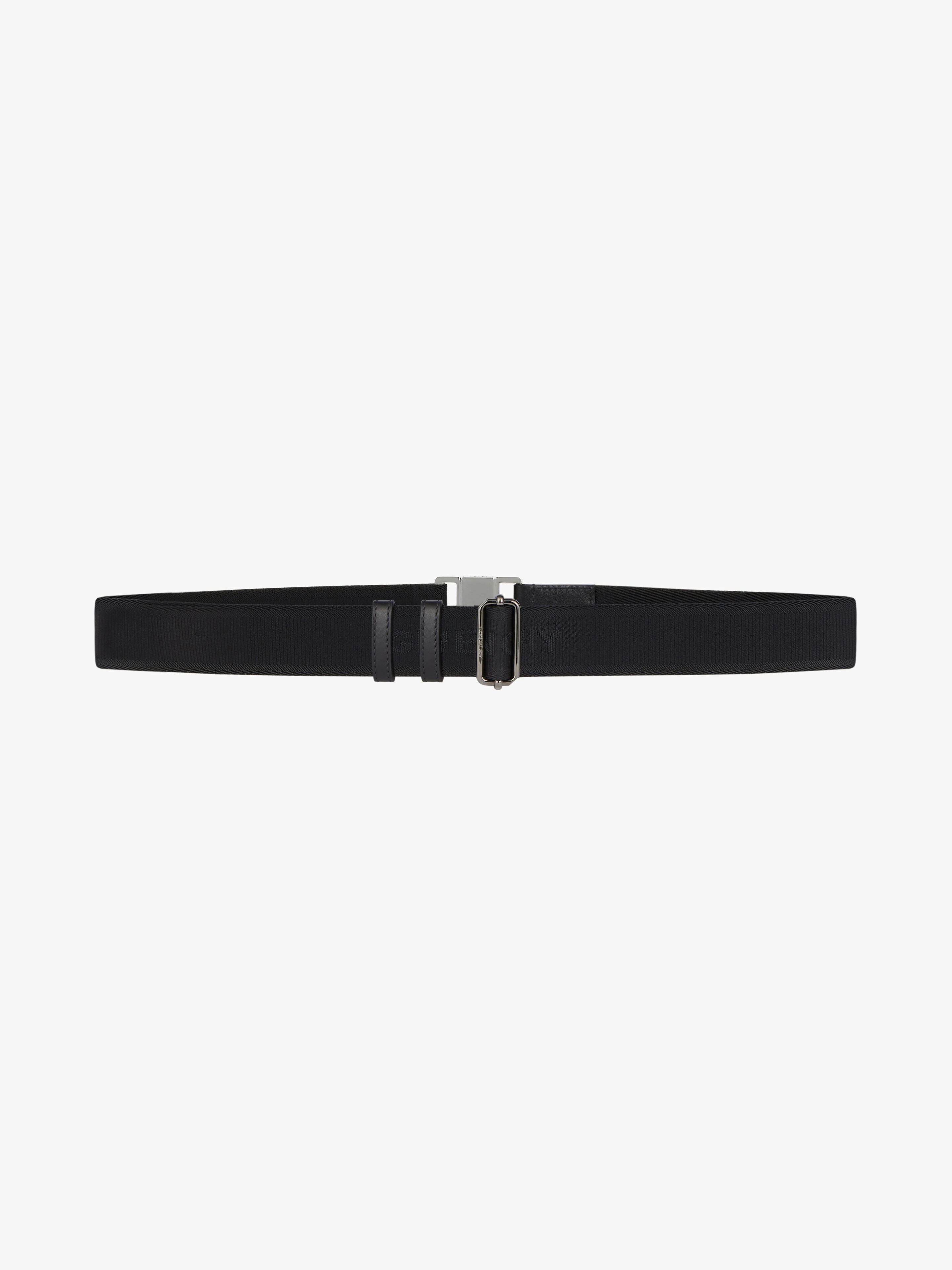 BELT IN GIVENCHY CANVAS WITH METALLIC DETAILS - 3