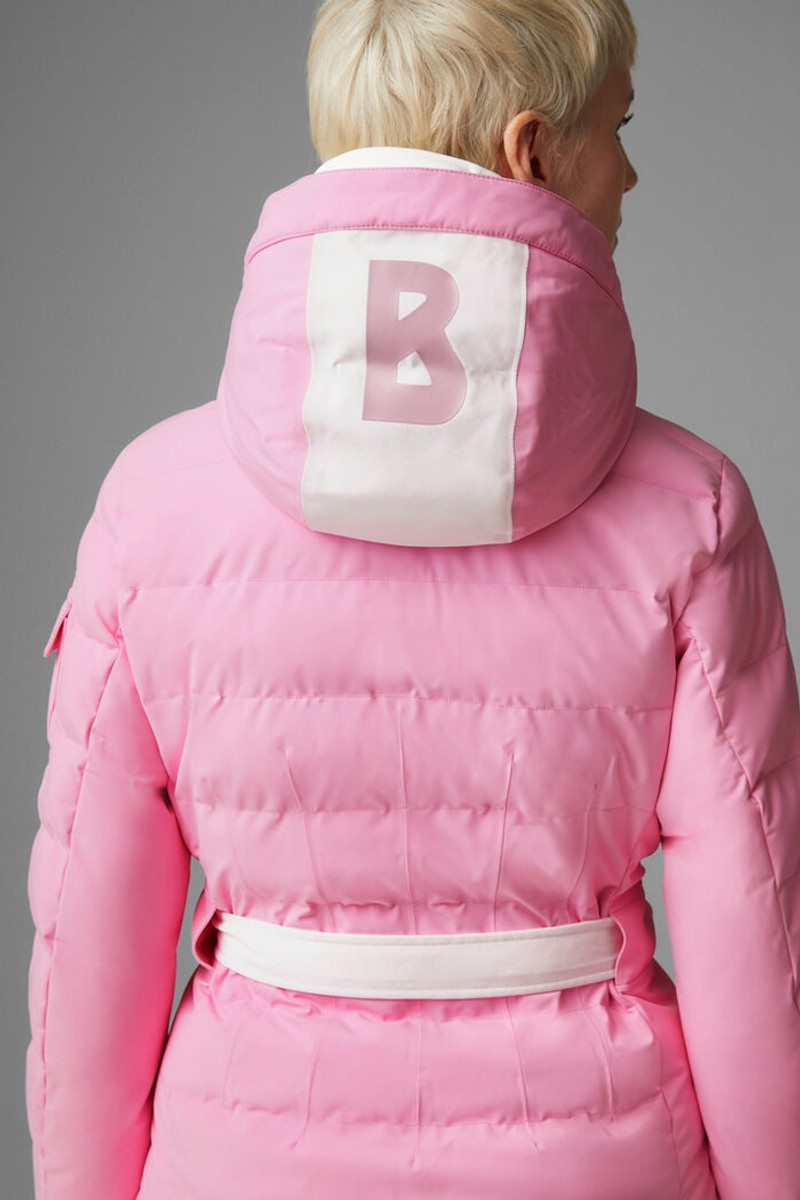 Ellya Ski jacket in Pink/White 8