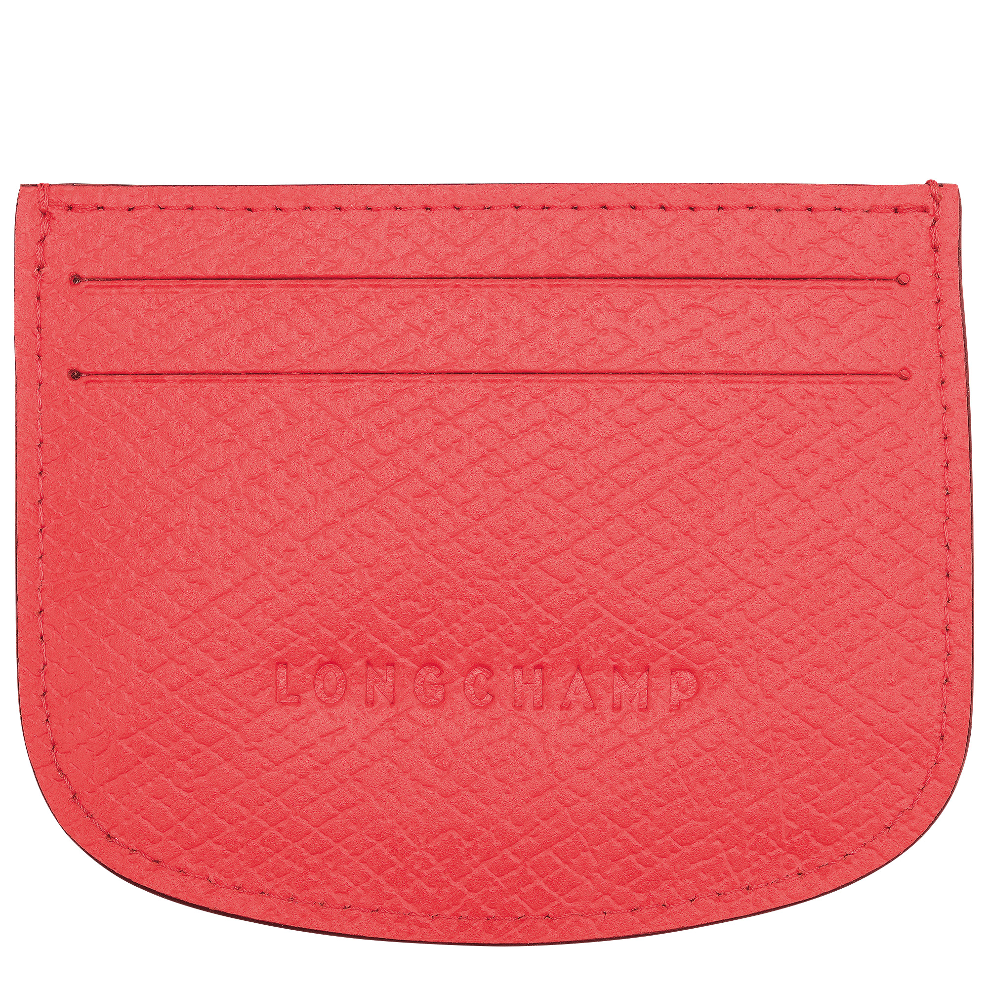 Épure Card holder Strawberry - Leather - 2