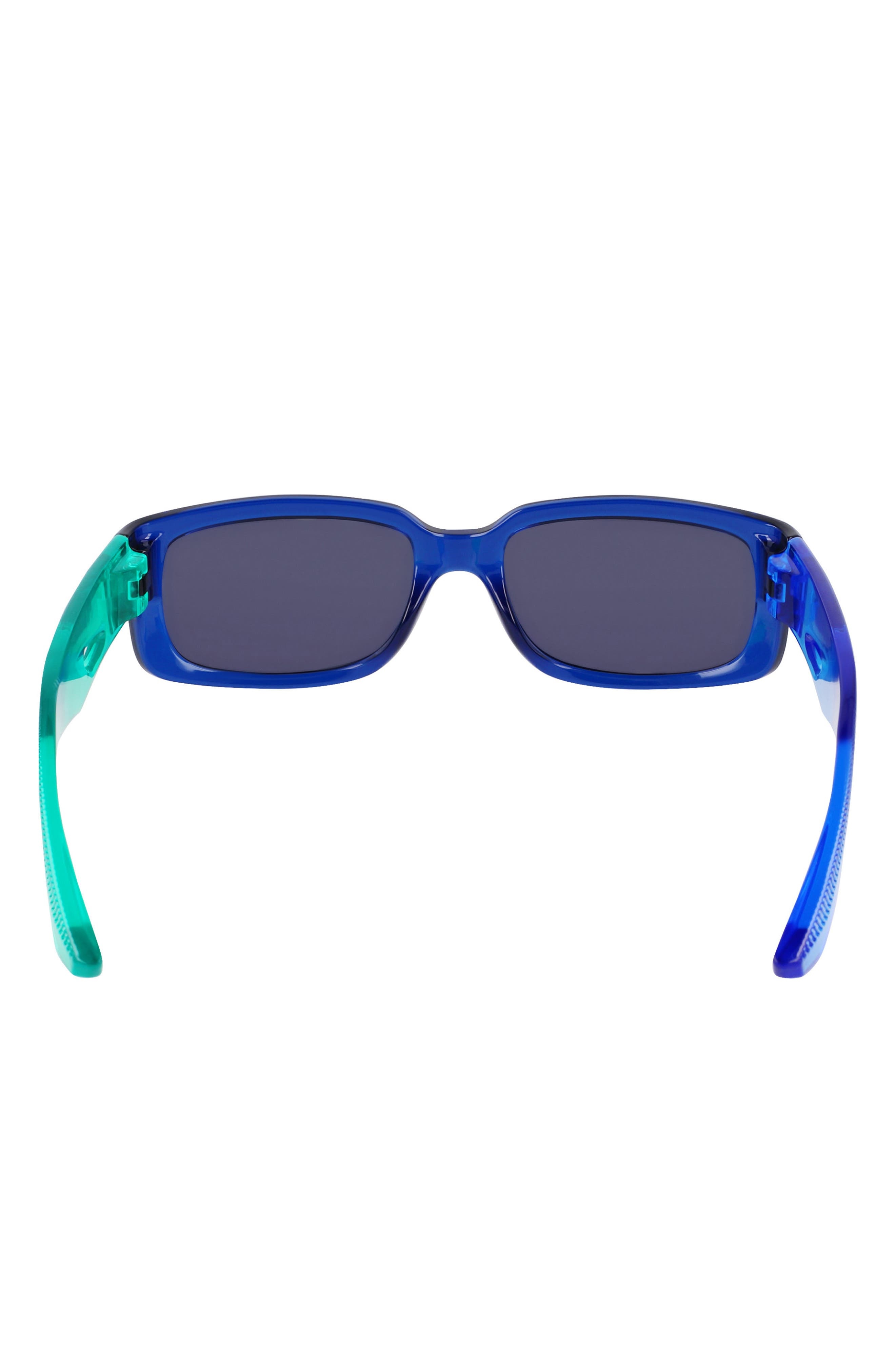 Nike Variant I 56mm Rectangle Sunglasses in Midnight Navy /Navy at Nordstrom - 6