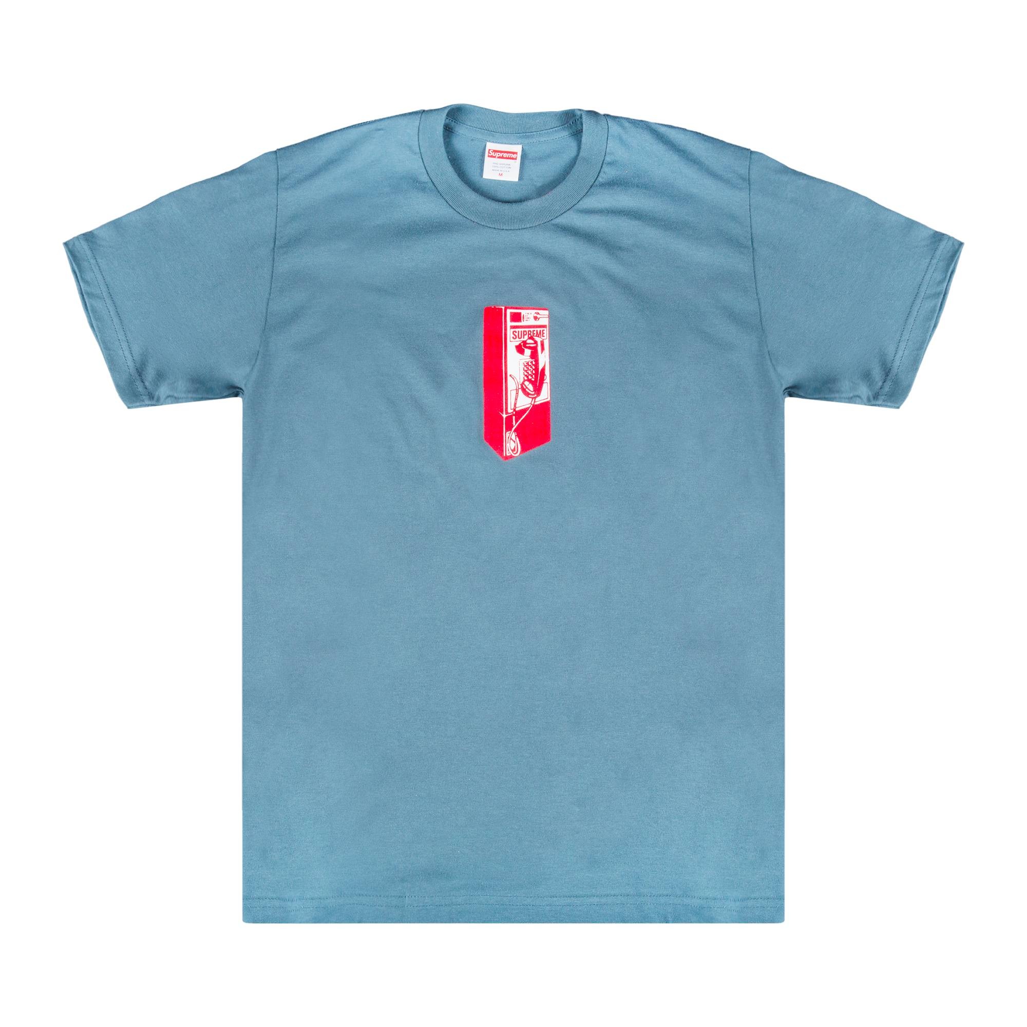 Supreme Payphone T-Shirt 'Slate' - 1